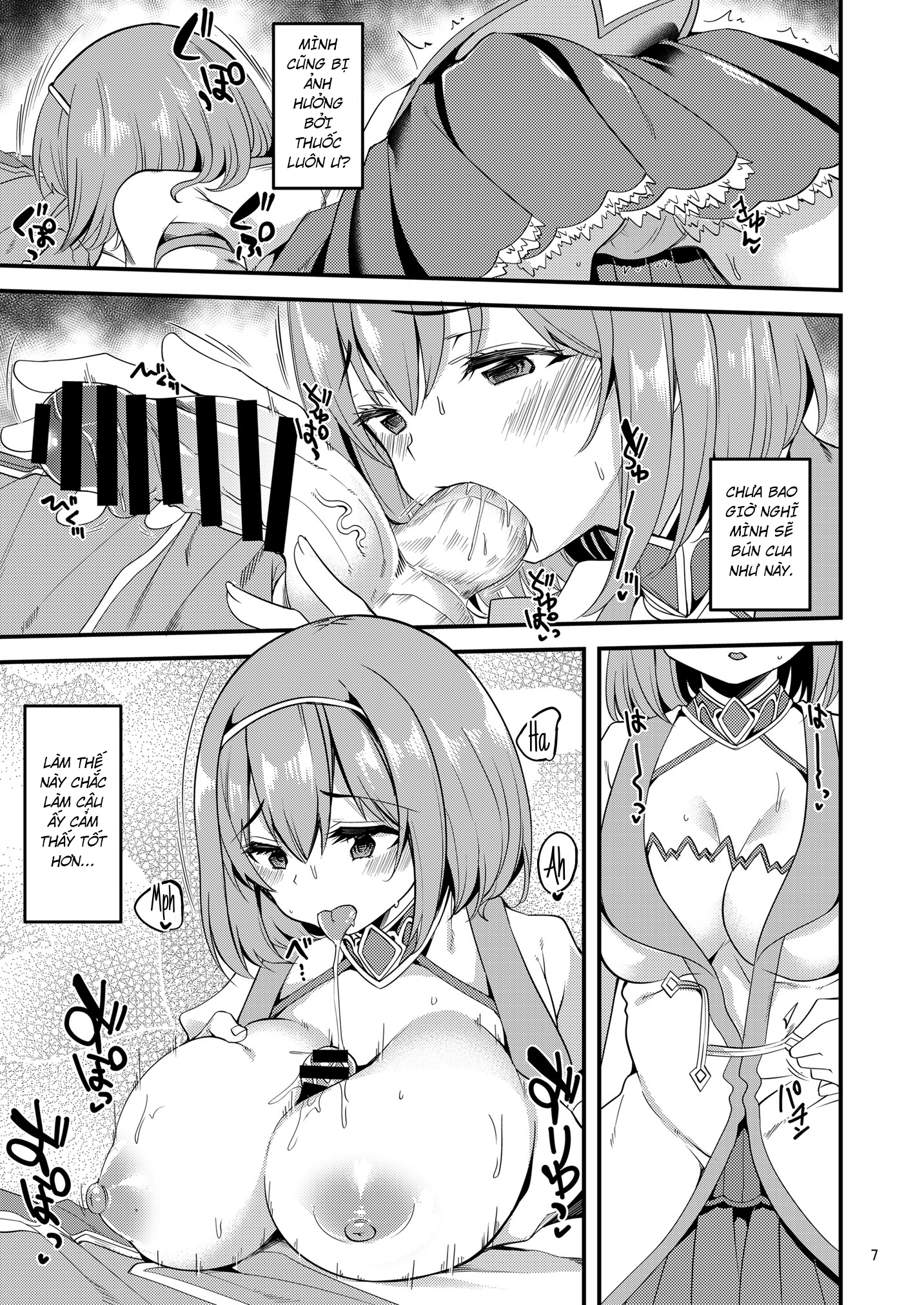 Đọc truyện hentai Ryuukakusan Nodoame - Oneshot