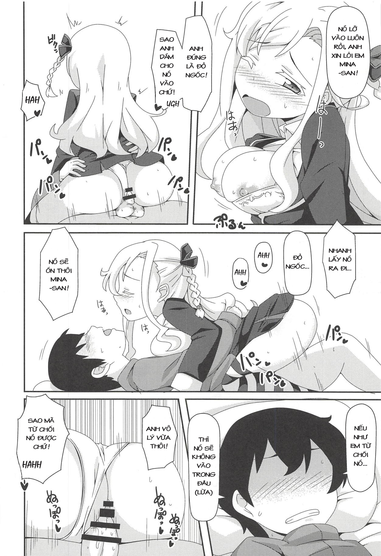 Đọc truyện hentai Véo bằng đùi trần!! (Hạm đội trường trung học) - Oneshot
