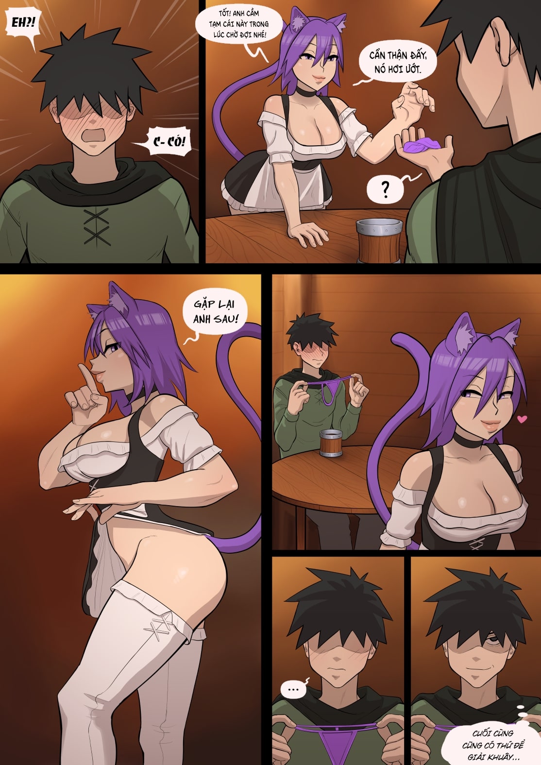 Đọc truyện hentai Dịch Vụ Khuyến Mãi Của Nàng Mèo - Oneshot