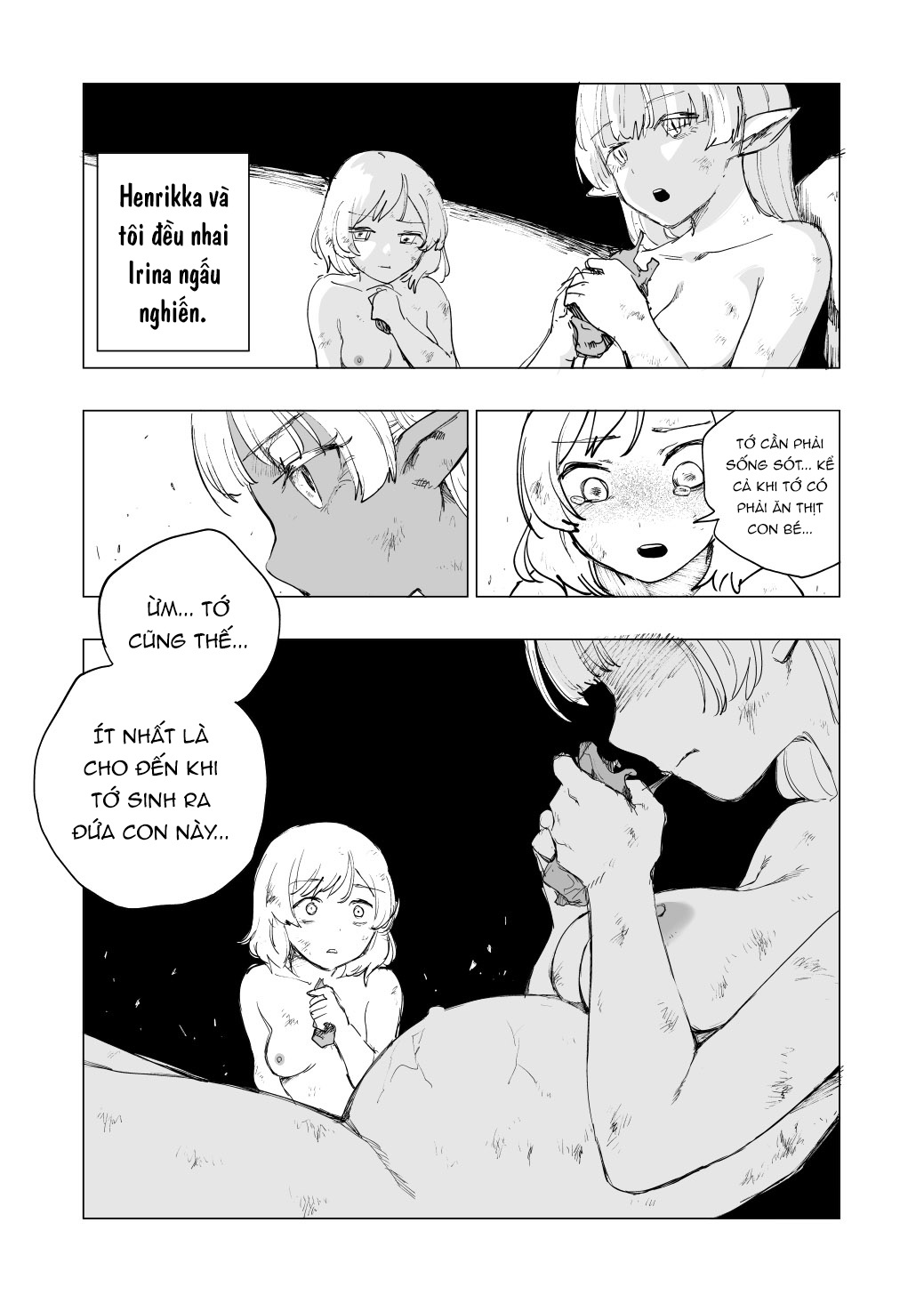 Đọc truyện hentai Câu chuyện về khởi đầu của cơn ác mộng vĩnh hằng! - Xé xác em Adder to tròn!
