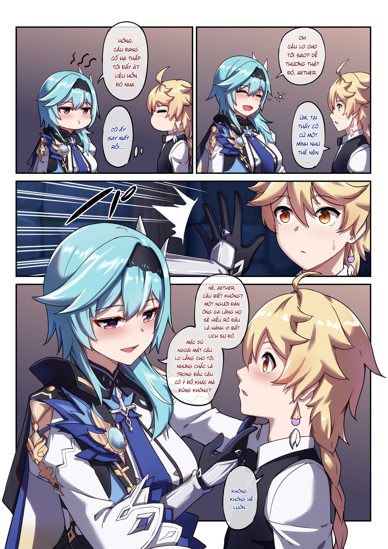 Đọc truyện hentai Eula say rượu - Oneshot nuột