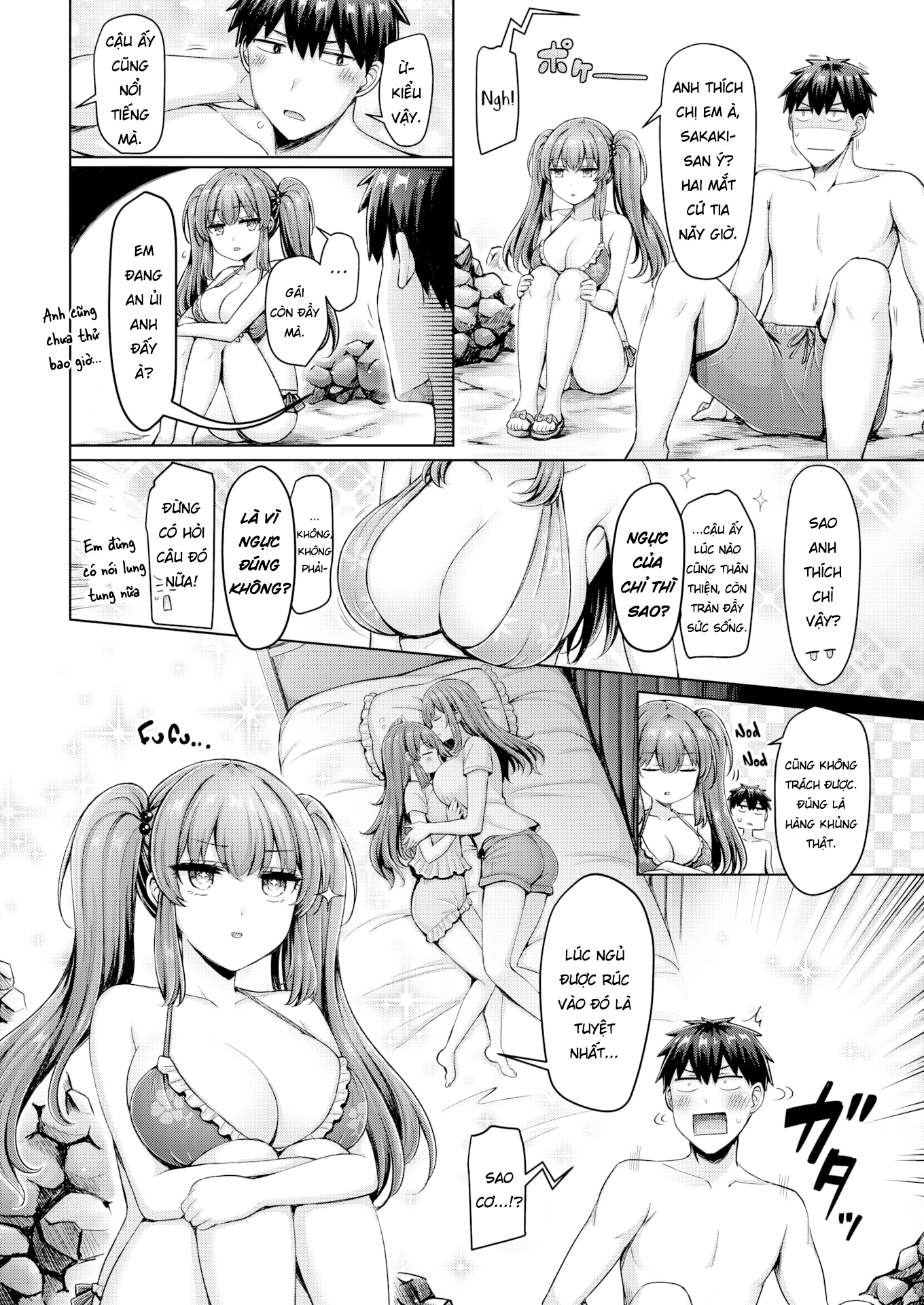 Đọc truyện hentai Hotgirl bãi biển - Oneshot