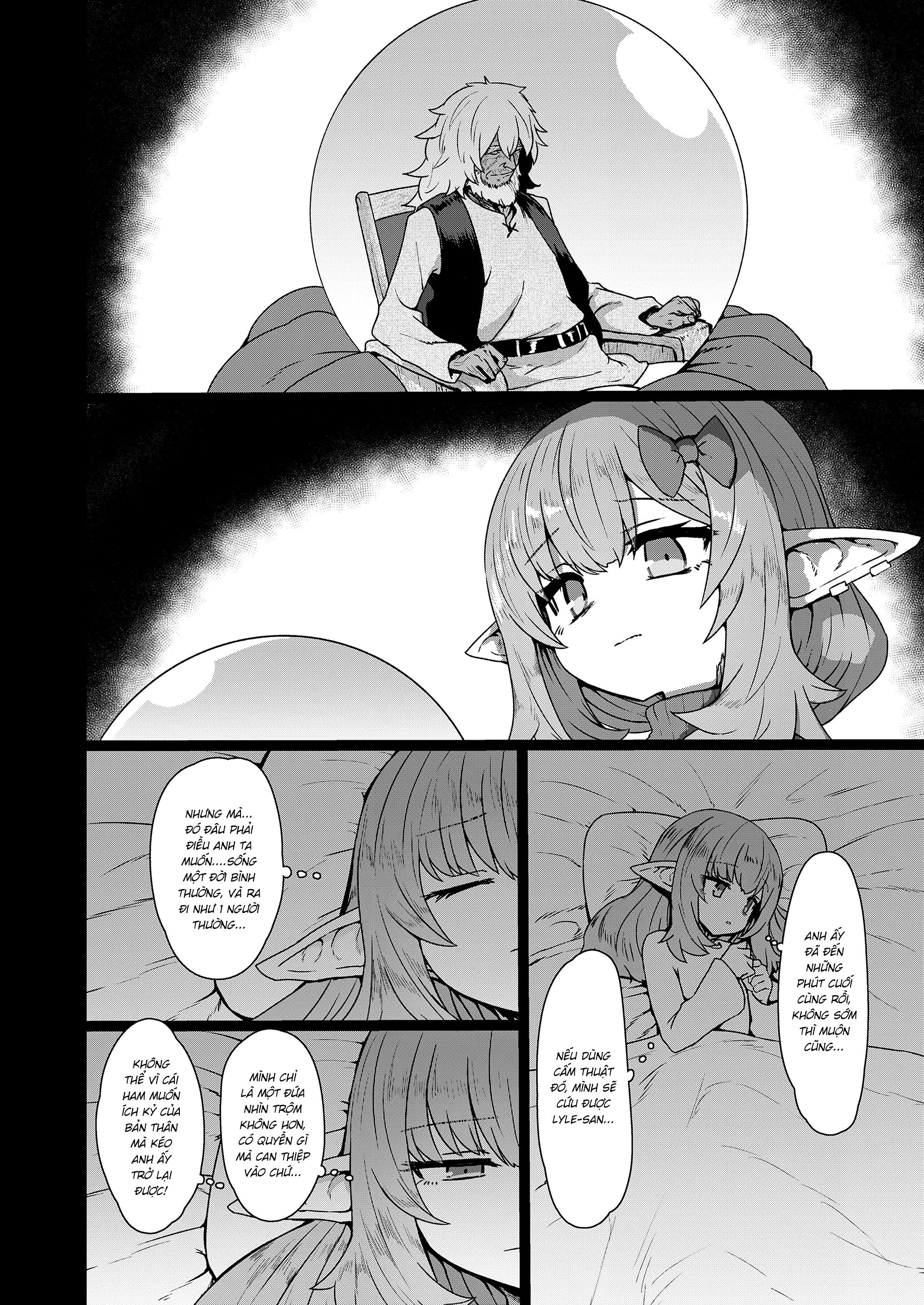 Đọc truyện hentai Yakkai na Fan Elf - Oneshot