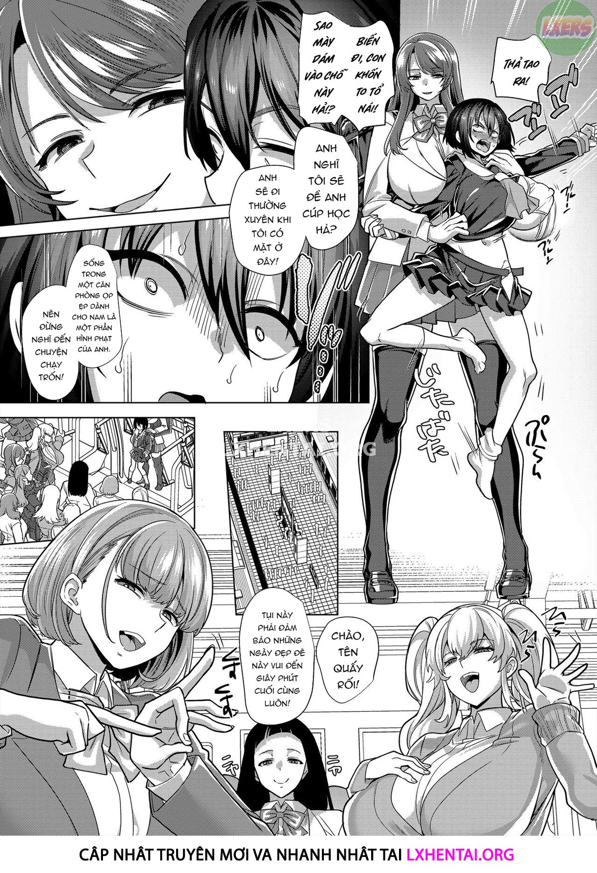 Đọc truyện hentai Fukushuu Senyou Sharyou Revenge Train - Oneshot