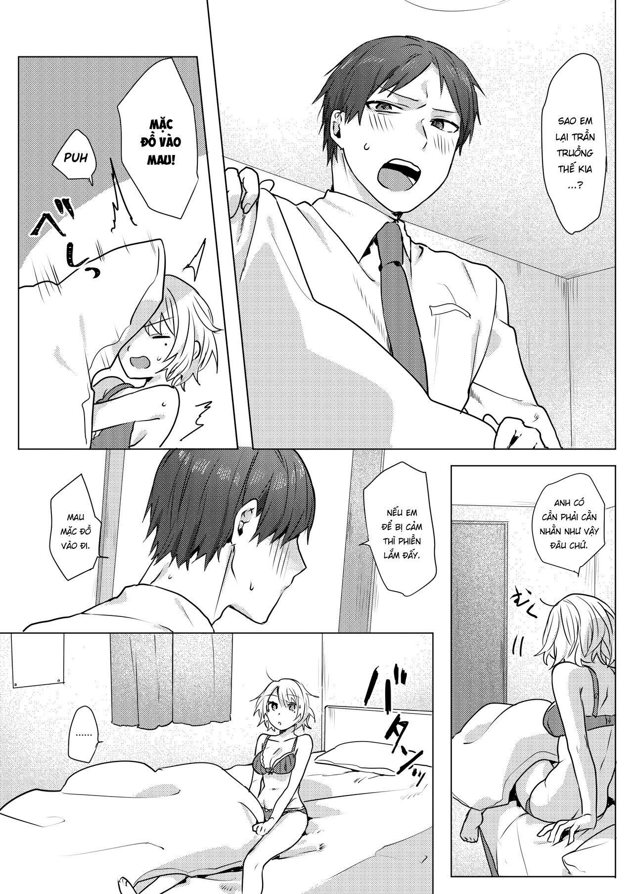 Đọc truyện hentai Kế hoạch dụ dỗ Onii-chan của tôi - Oneshot ngọt