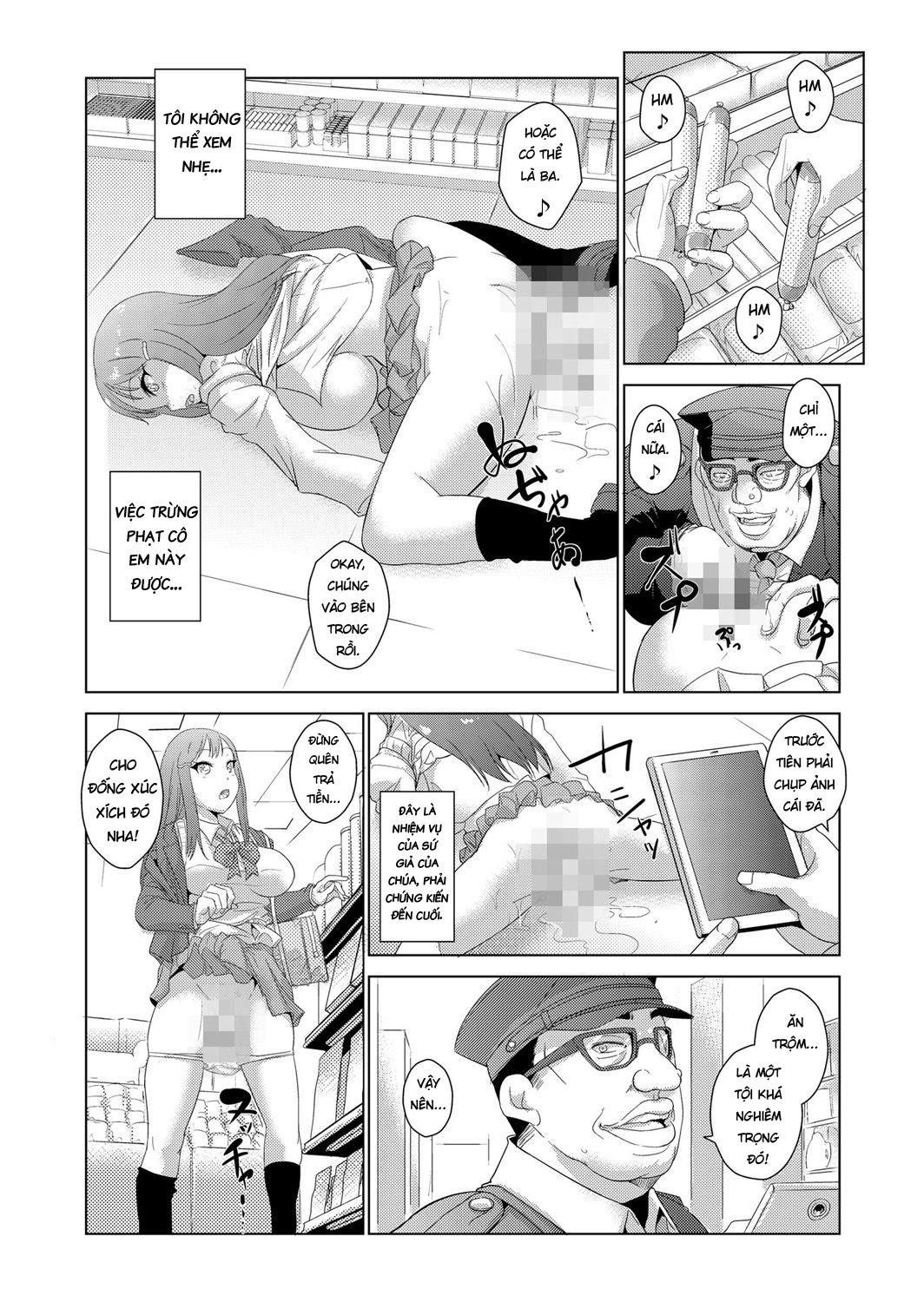 Đọc truyện hentai Ngưng đọng thời gian thay trời hành đạo!!! - Chap 1 - Tiêu diệt kẻ trộm trong khu mua sắm