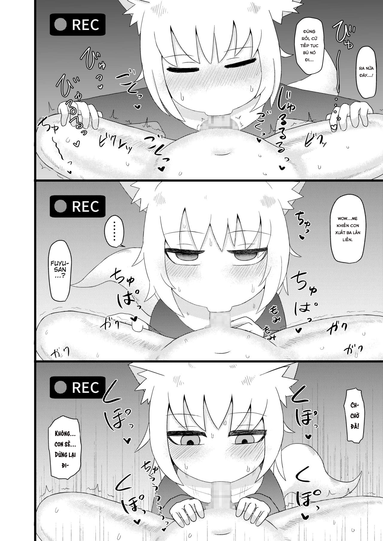 Đọc truyện hentai Loli Baba Okaa-san wa Oshi ni Yowai 4 - Oneshot.