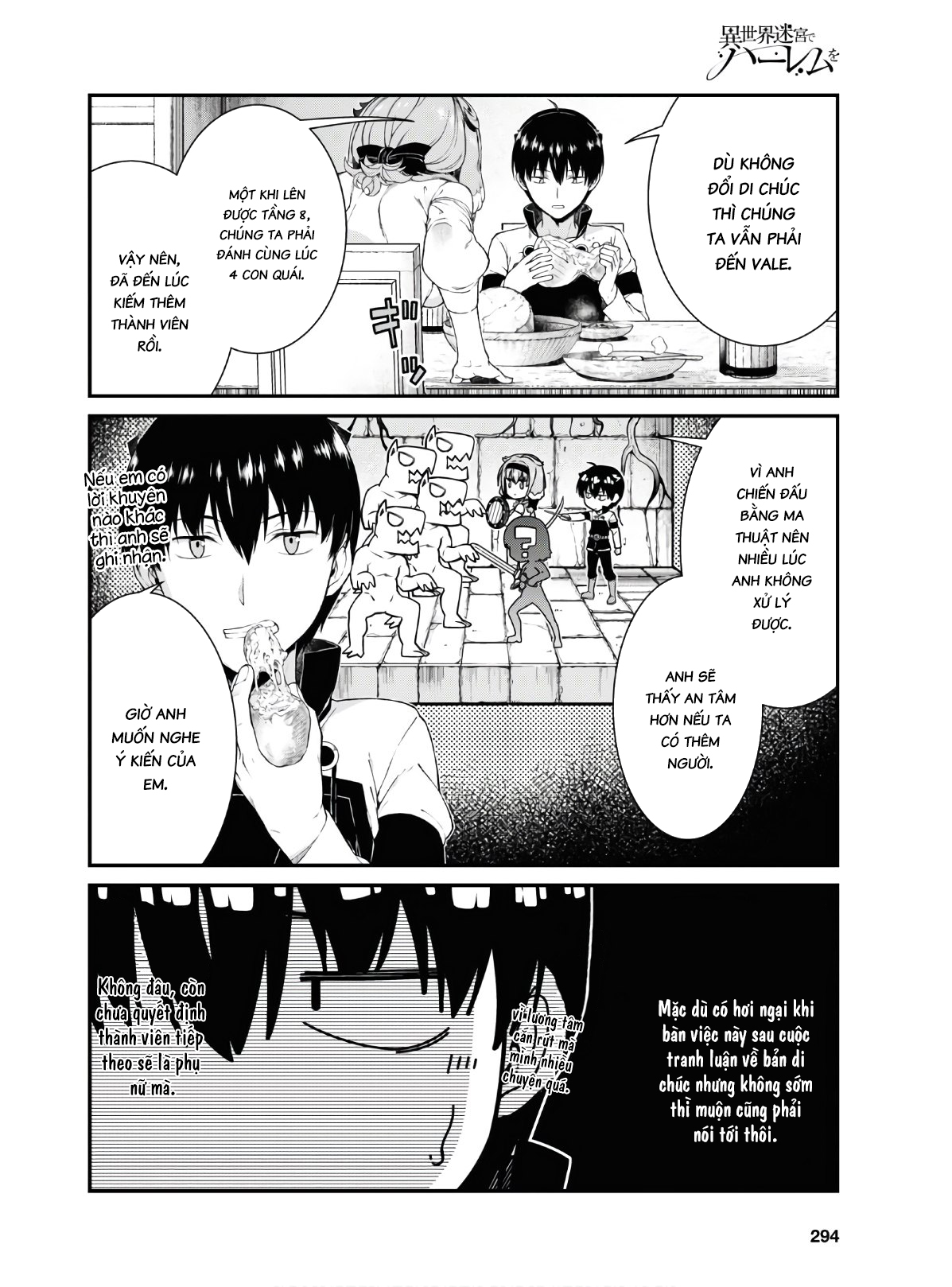 Đọc truyện hentai Lập Harem Chốn Mê Cung Ở Dị Giới Chap 28