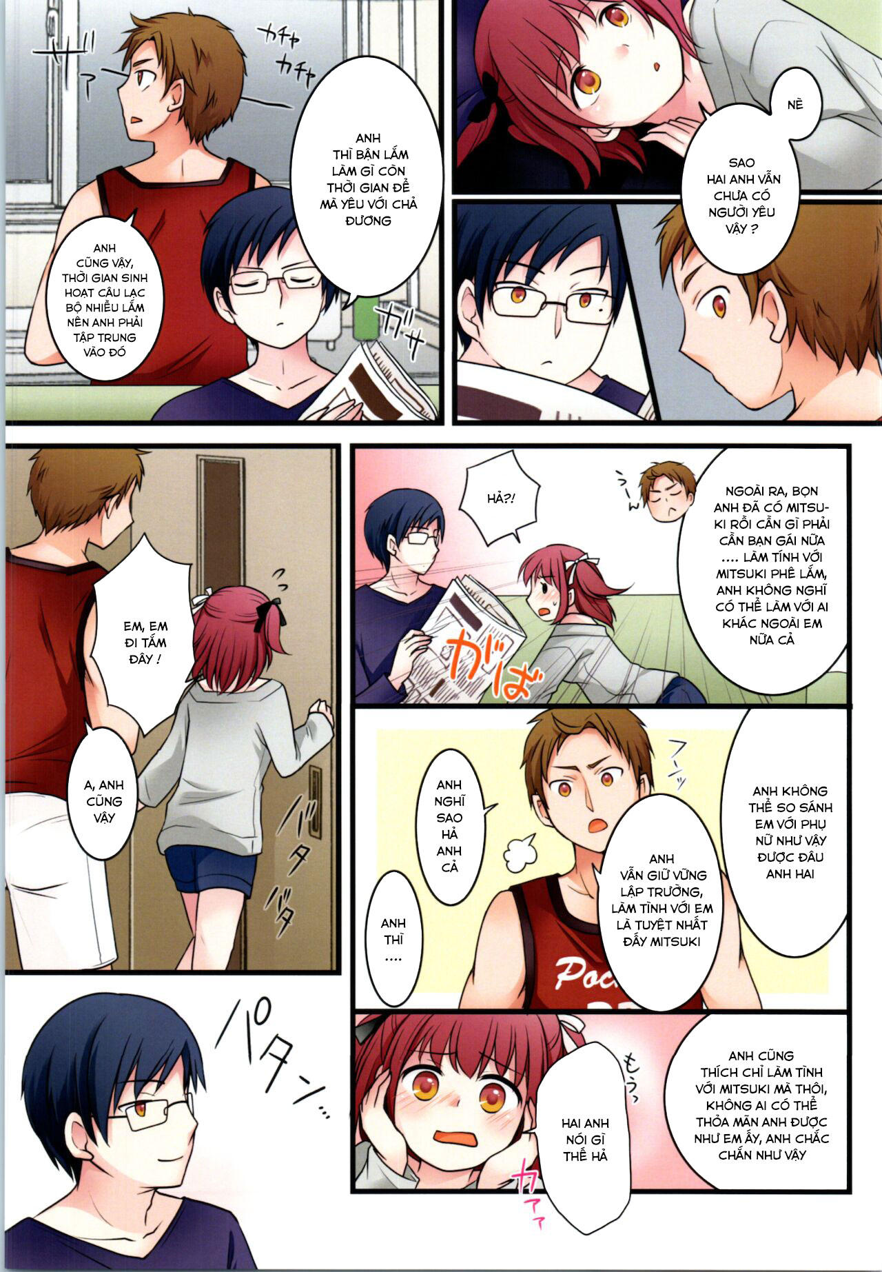 Đọc truyện hentai TS Shite Onitatchi no Seiyokushori Kakari ni natta tachi no toaru Ichinichi - Oneshot