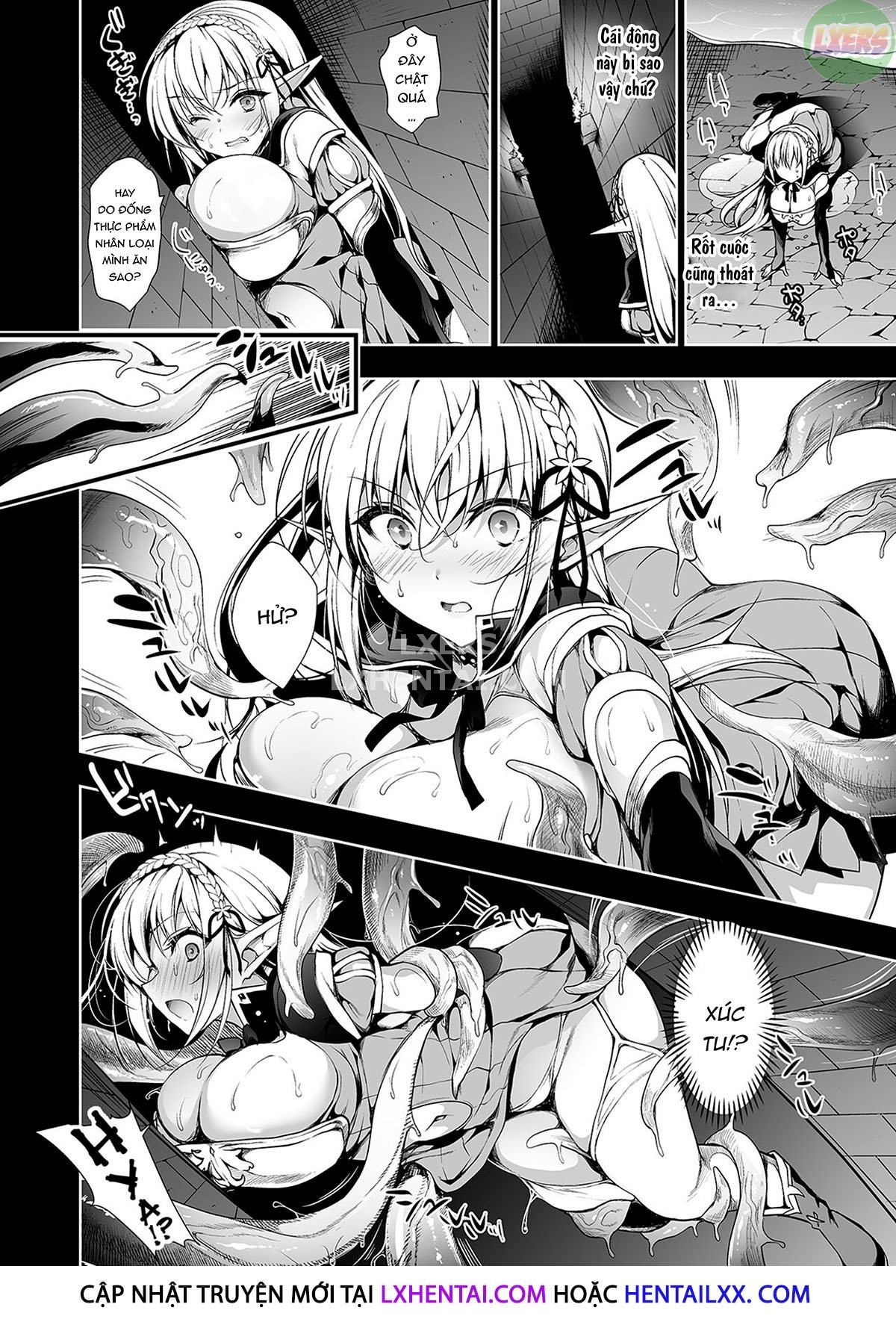 Đọc truyện hentai Elf ni Inmon o Tsukeru Hon Chap 1 LEVEL:1