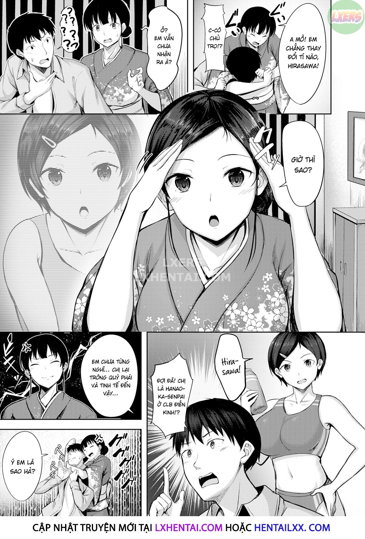 Đọc truyện hentai Yêu em đi, bà chủ! - Oneshot