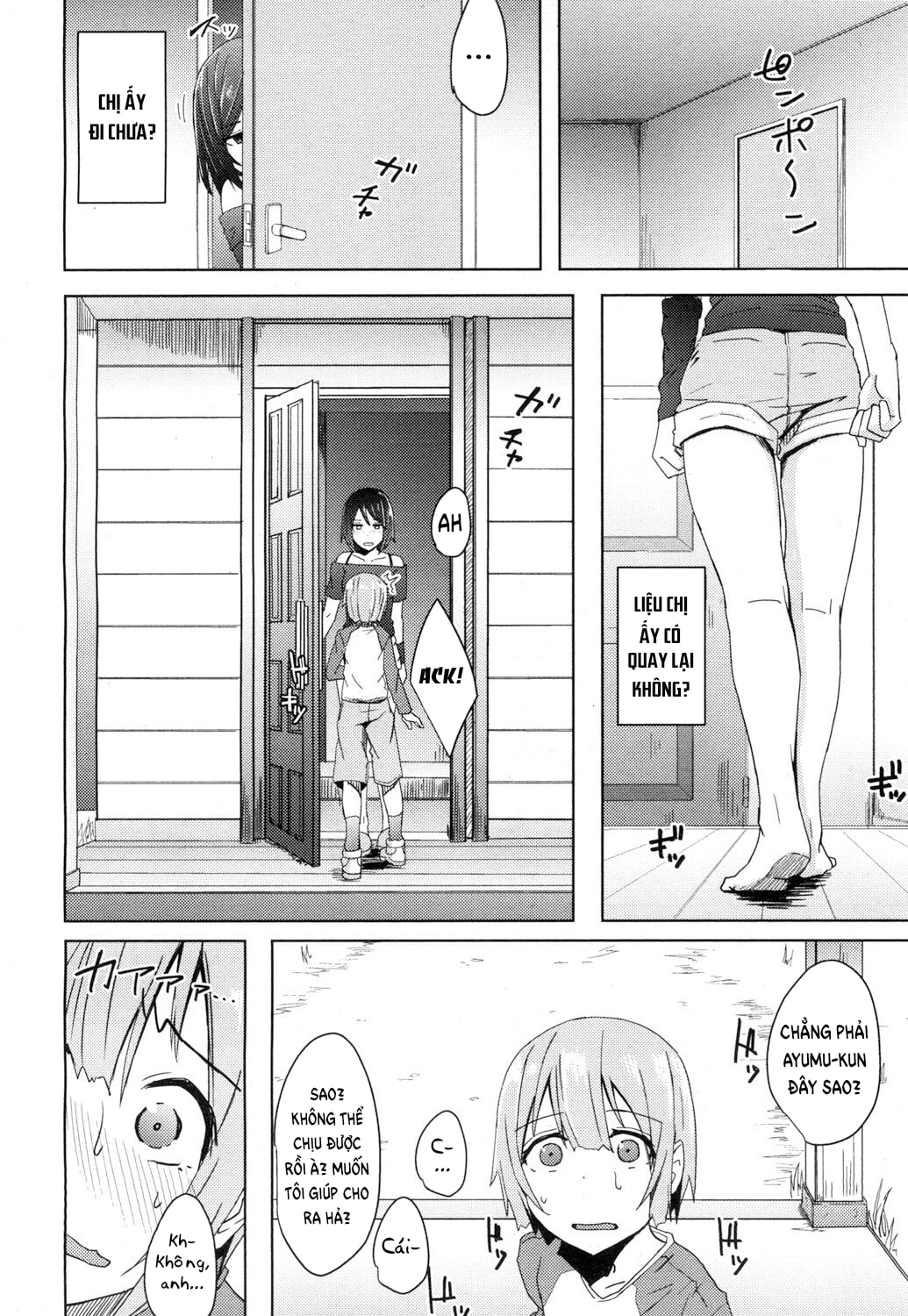 Đọc truyện hentai Boy bị chị gái của bạn gái lớn hơn đụ Oneshot