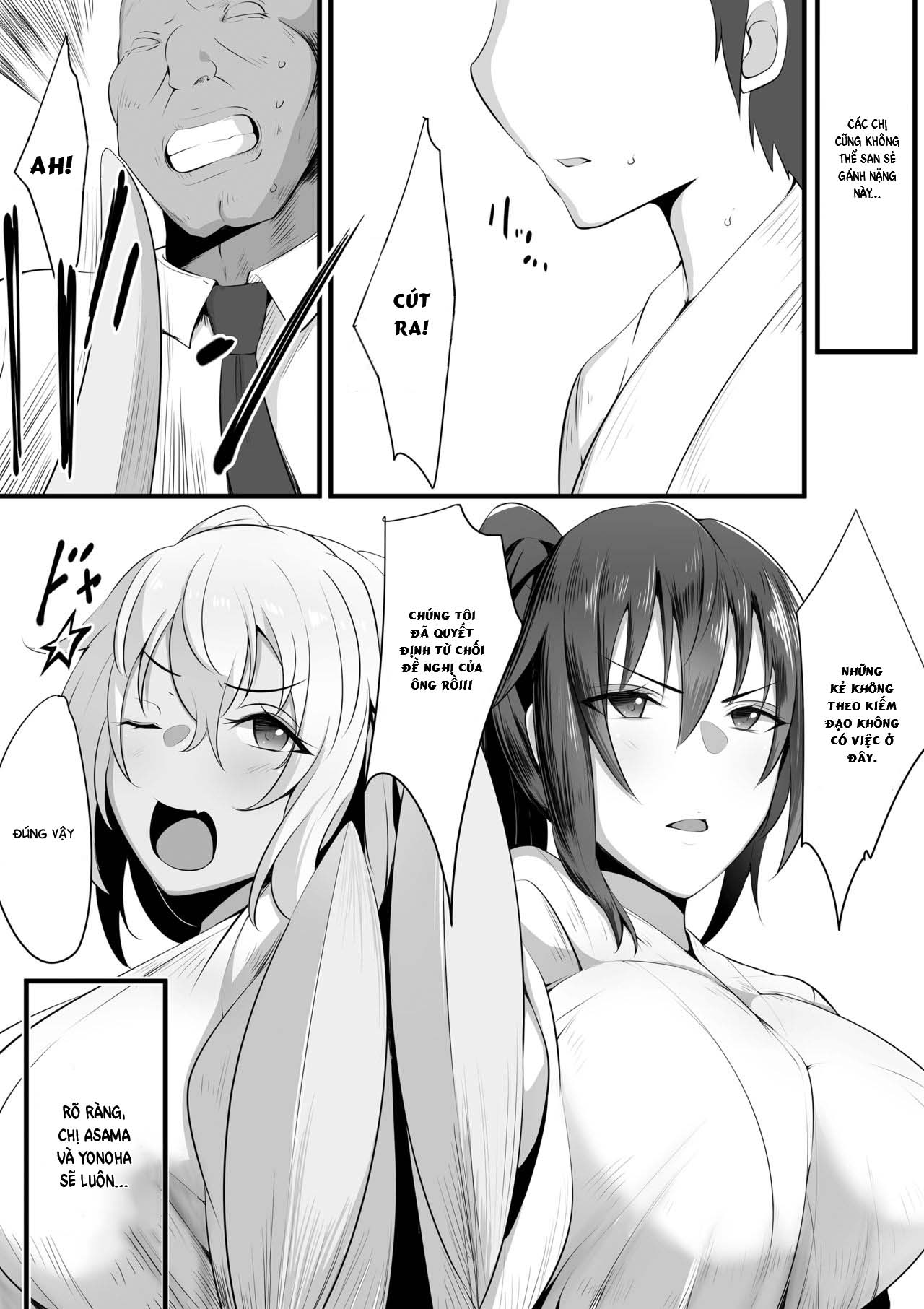 Đọc truyện hentai Souken Shimai ~Anetorare~ - Chap 1