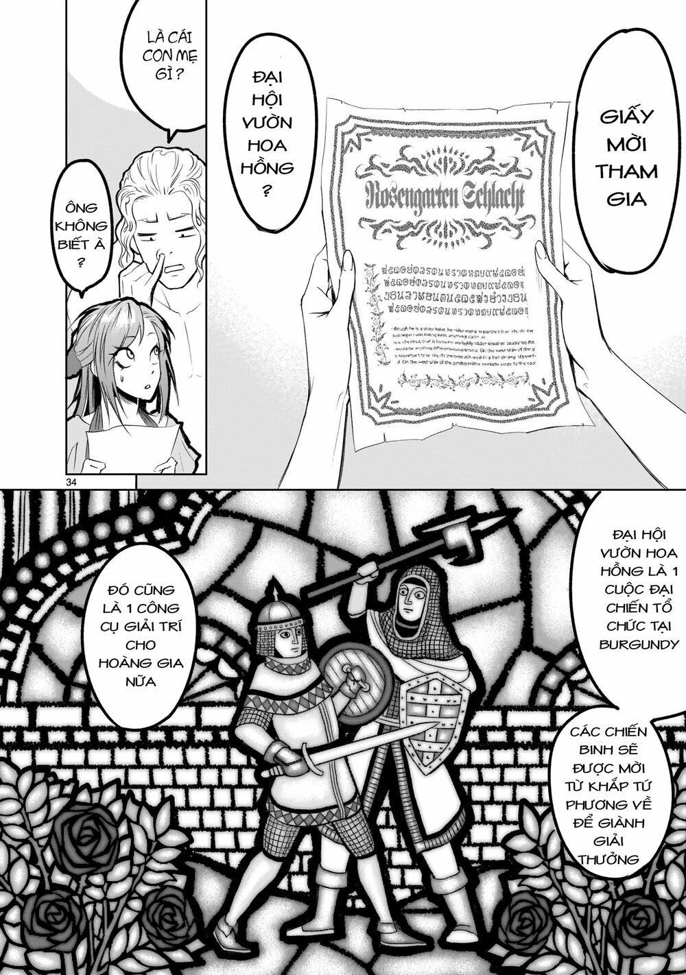 Đọc truyện hentai Vườn hoa hồng Saga - Chap 2: Yêu quý ~Lilie und Rose~