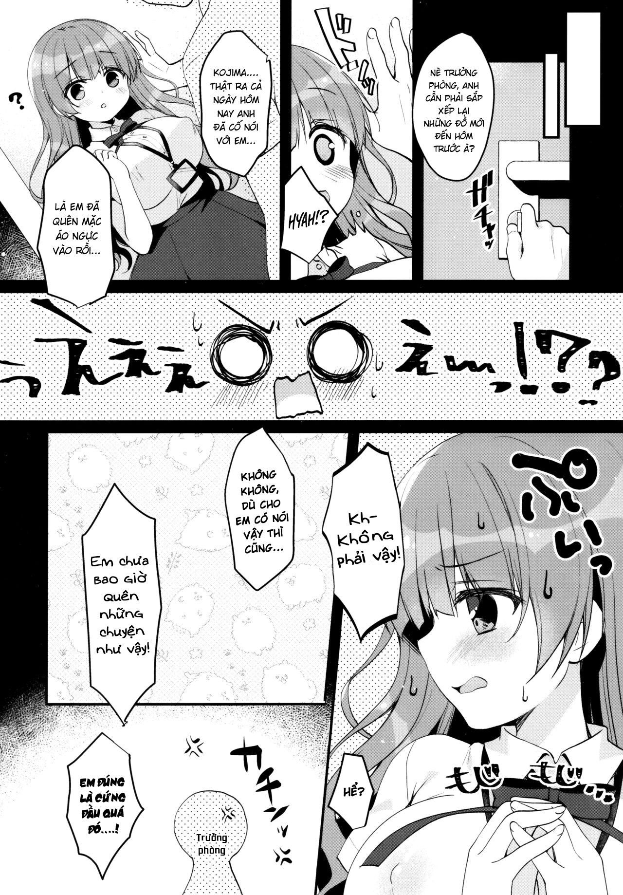 Đọc truyện hentai Ojima-chan no Zangyou - Oneshot