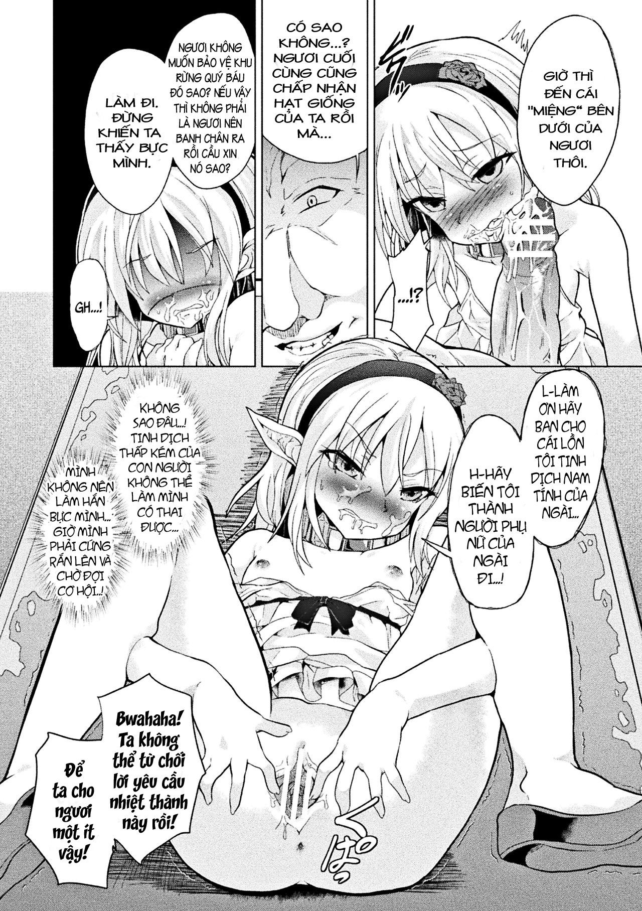 Đọc truyện hentai Loli-babaa Kyousei Tanetsuke Ecchi! - Chap 2