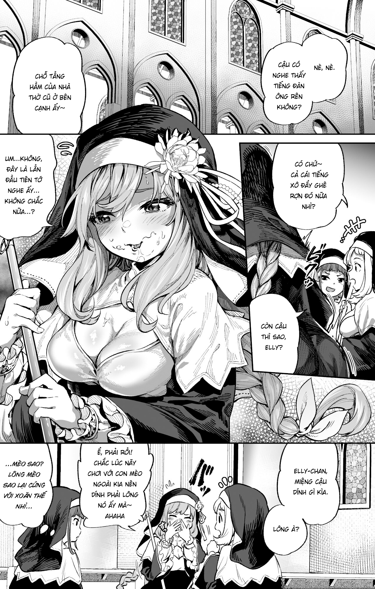 Đọc truyện hentai Lỗ xưng tội - Oneshot