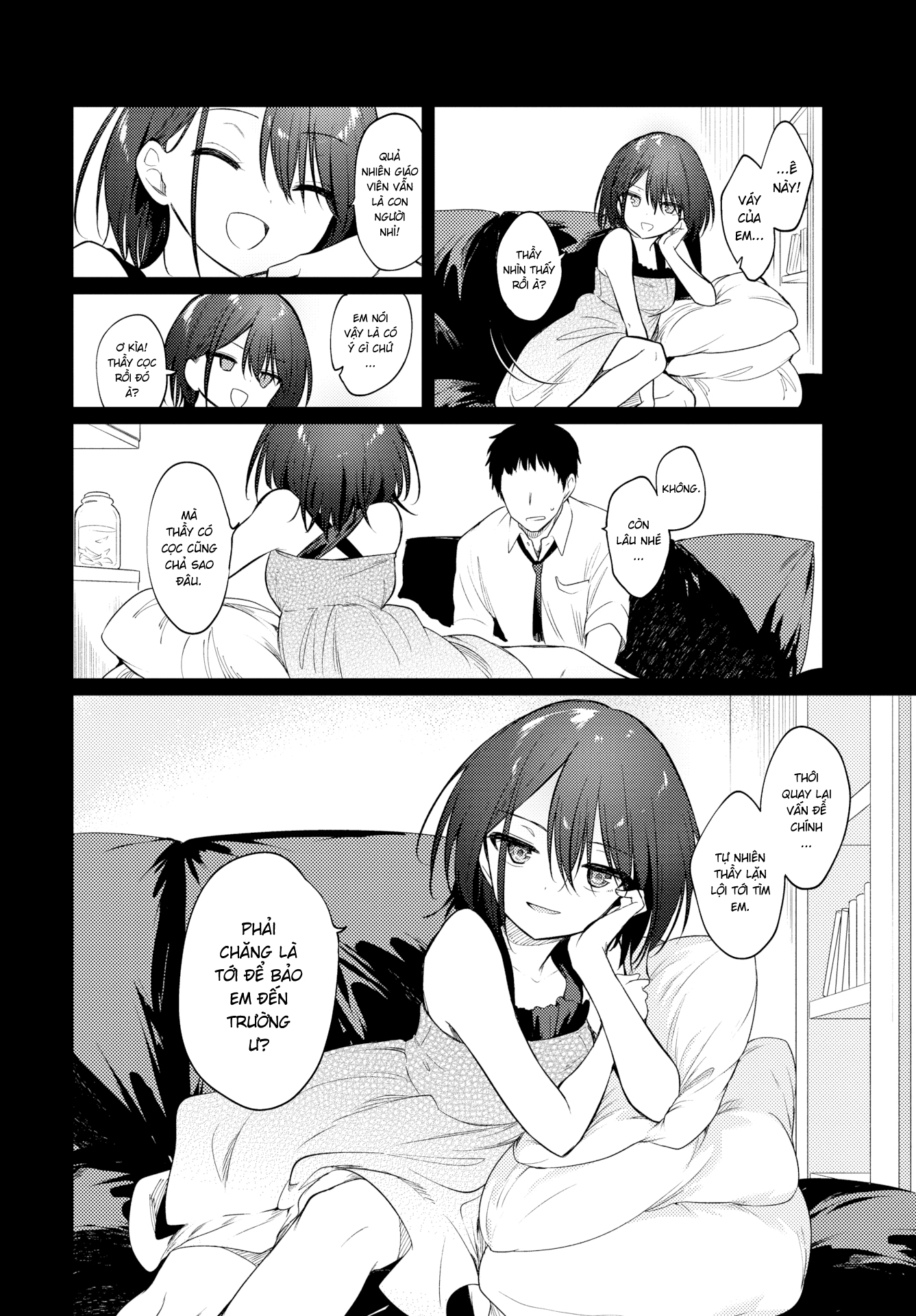 Đọc truyện hentai Nhìn nè, Thầy ơi - Oneshot