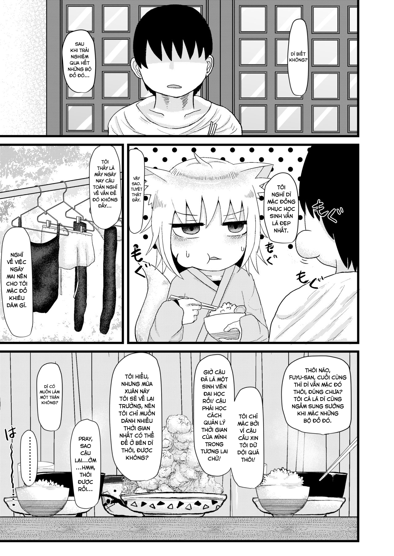 Đọc truyện hentai Loli Baba Okaa-san wa Oshi ni Yowai 3 - Oneshot.