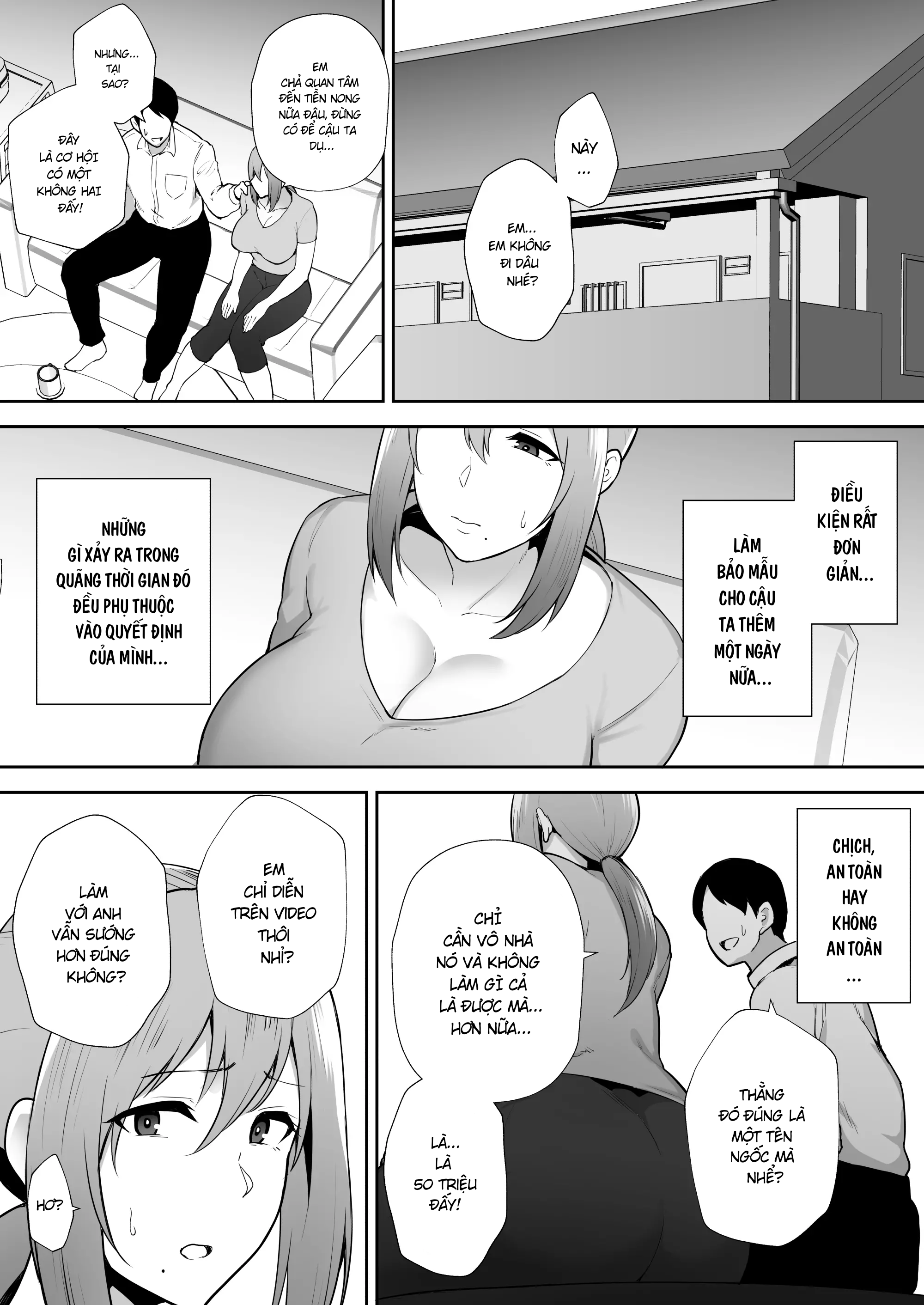Đọc truyện hentai Vợ ngực bự Yoko - Làm bảo mẫu cho một cậu trai ở chung cư - Chap 3