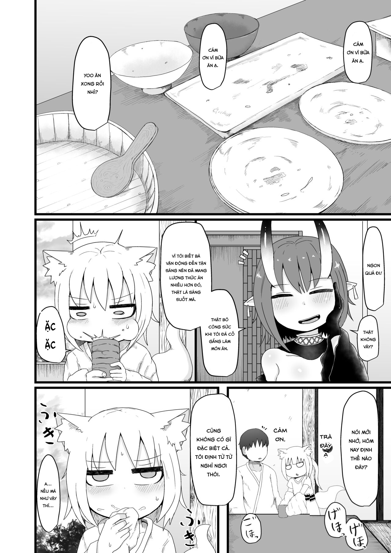 Đọc truyện hentai Loli Baba Okaa-san wa Oshi ni Yowai 6 Chap 1
