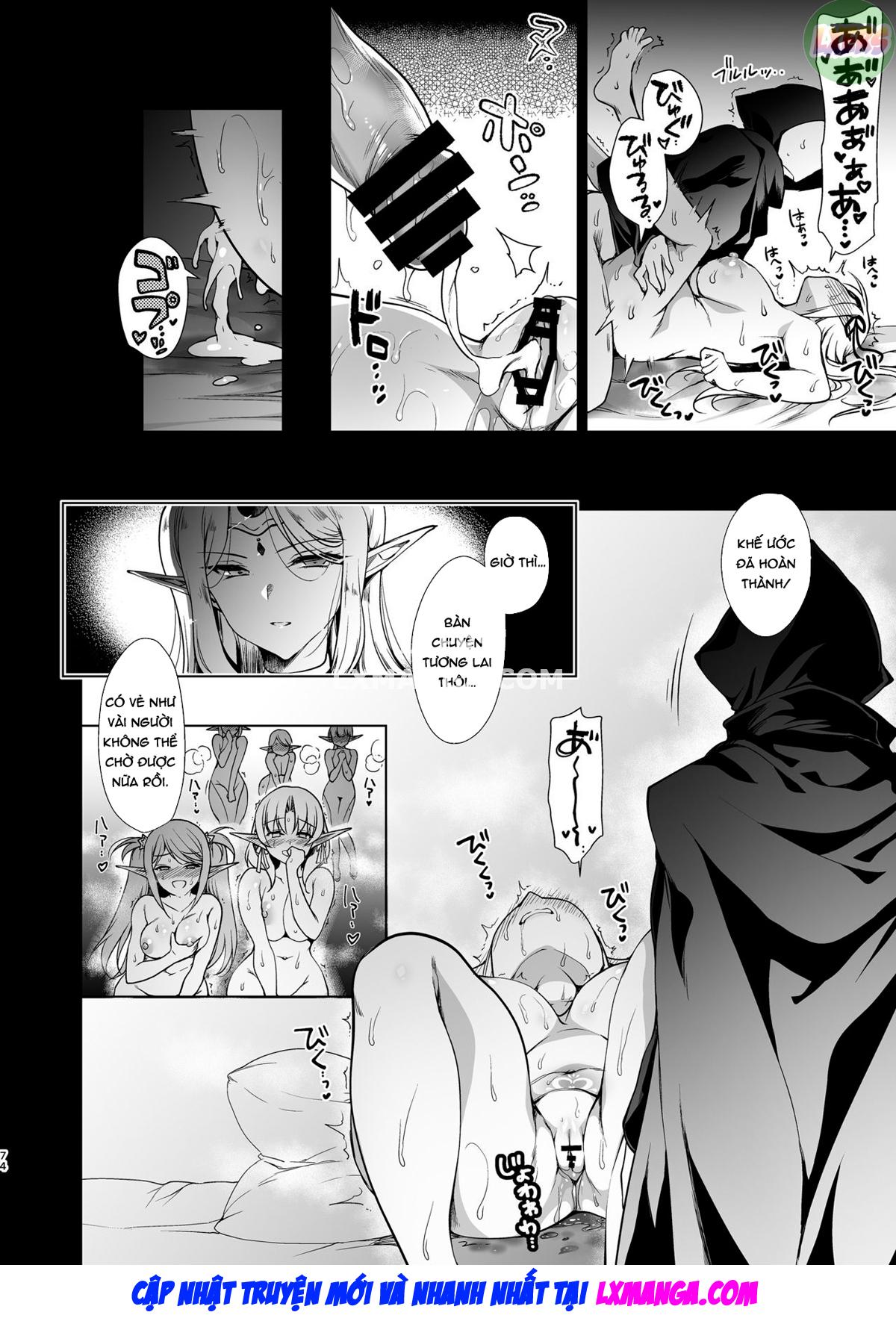 Đọc truyện hentai Elf ni Inmon o Tsukeru Hon Chap 3 LEVEL:3