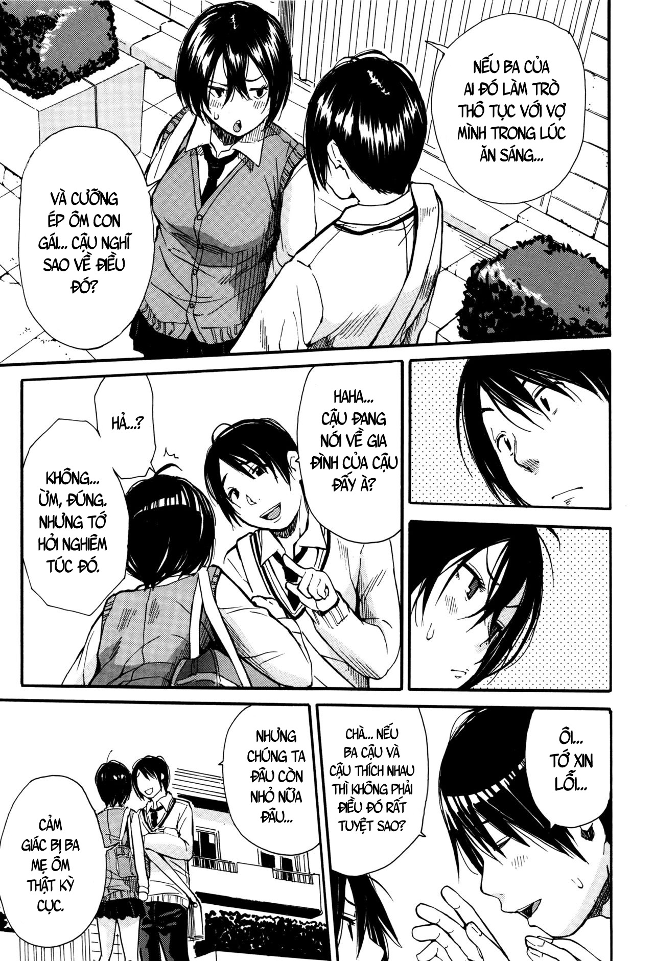 Đọc truyện hentai Một nơi dễ chịu sâu bên trong bộ đồng phục - Chap 1
