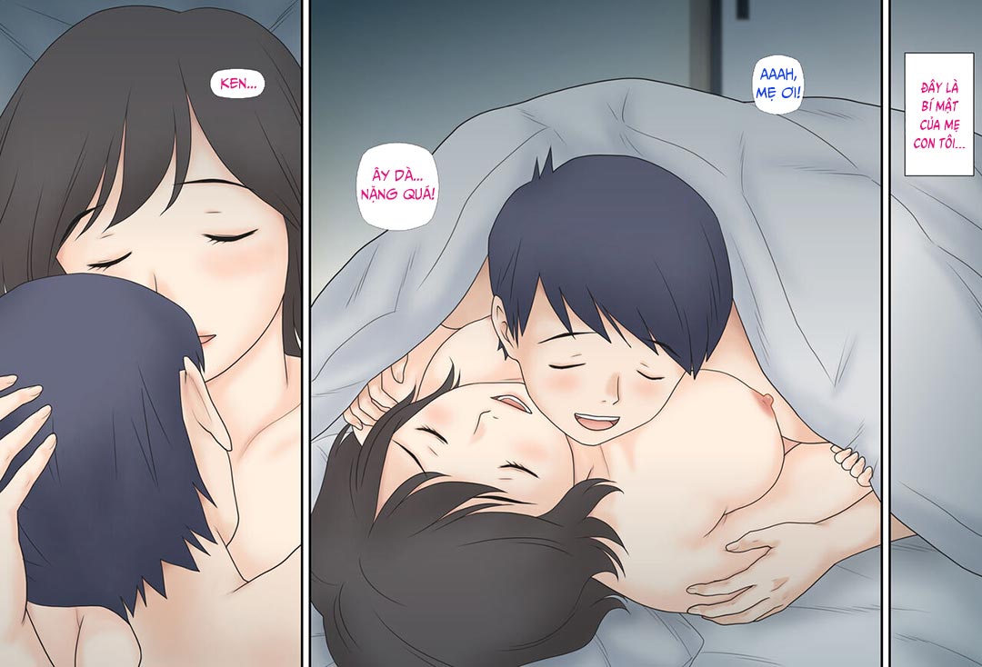 Đọc truyện hentai Bí mật của mẹ con tôi - Oneshot