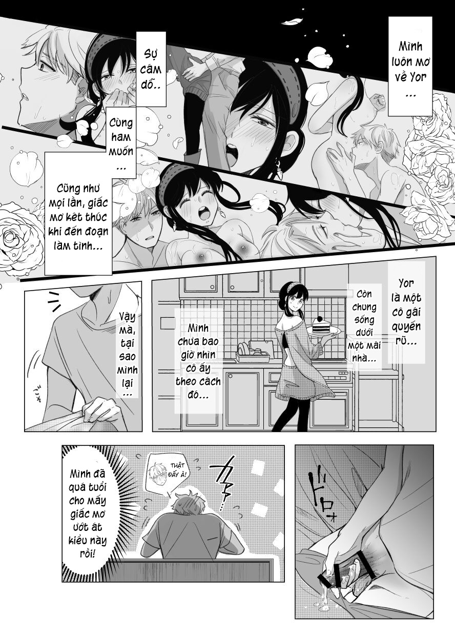 Đọc truyện hentai Nete mo Samete mo (Spy x Family) [Sample] - Sample
