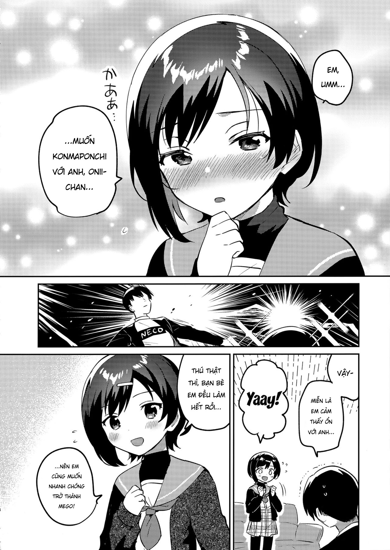 Đọc truyện hentai Konma Ponchi với em gái tôi - Oneshot