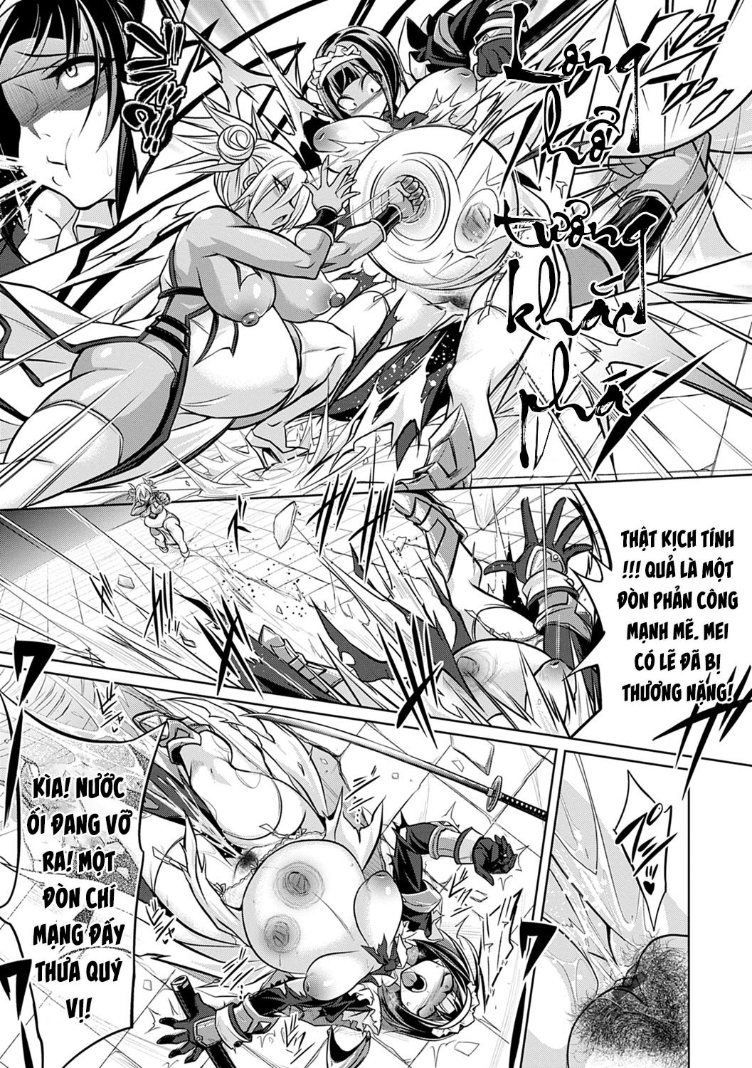 Đọc truyện hentai Nữ hoàng nô lệ Dash Ninja và Puniana gặp nhau và cuối cùng mang thai - Chap 2