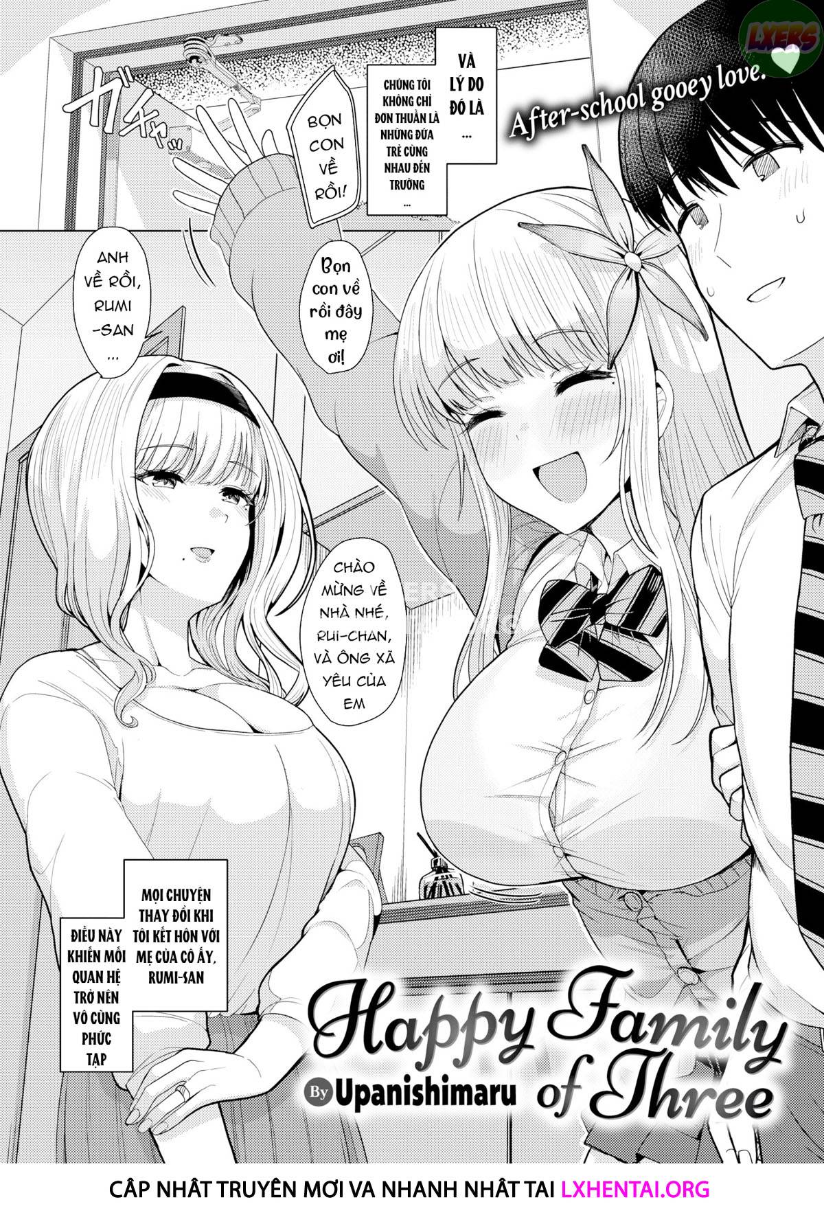 Đọc truyện hentai Mỗi gia đình 2 con vợ, chồng hạnh phúc - Oneshot