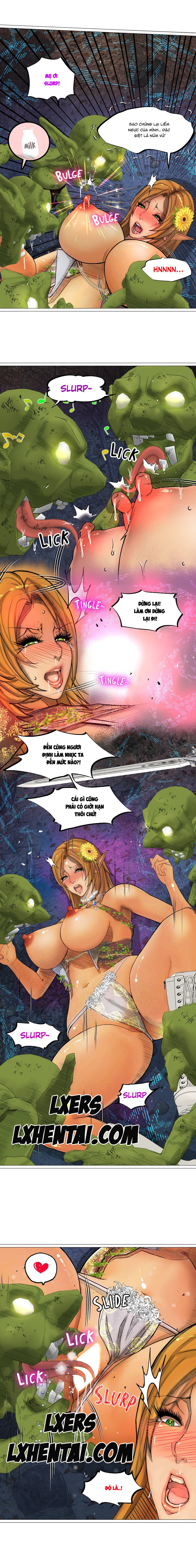 Đọc truyện hentai Nữ Hoàng Dark Elf Và Nô Lệ Orc - Chap 11