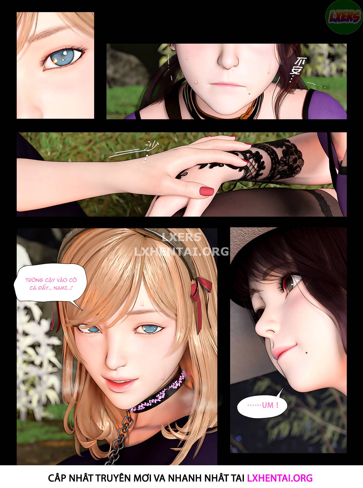 Đọc truyện hentai The Rose Fall Into Darkness - Chap 4