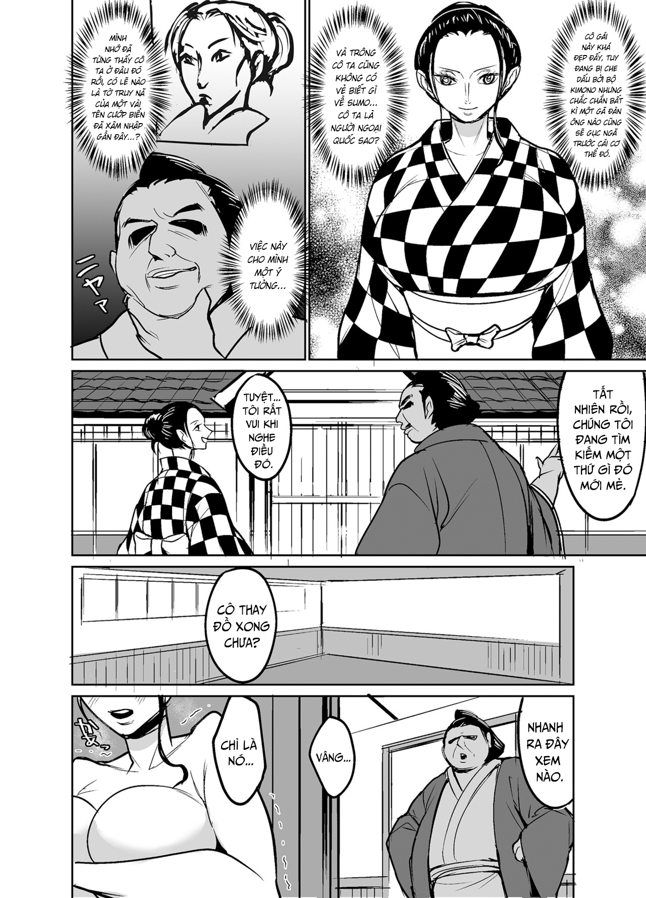 Đọc truyện hentai Xâm nhập vào wano quốc với tư cách một sumo Chap 1