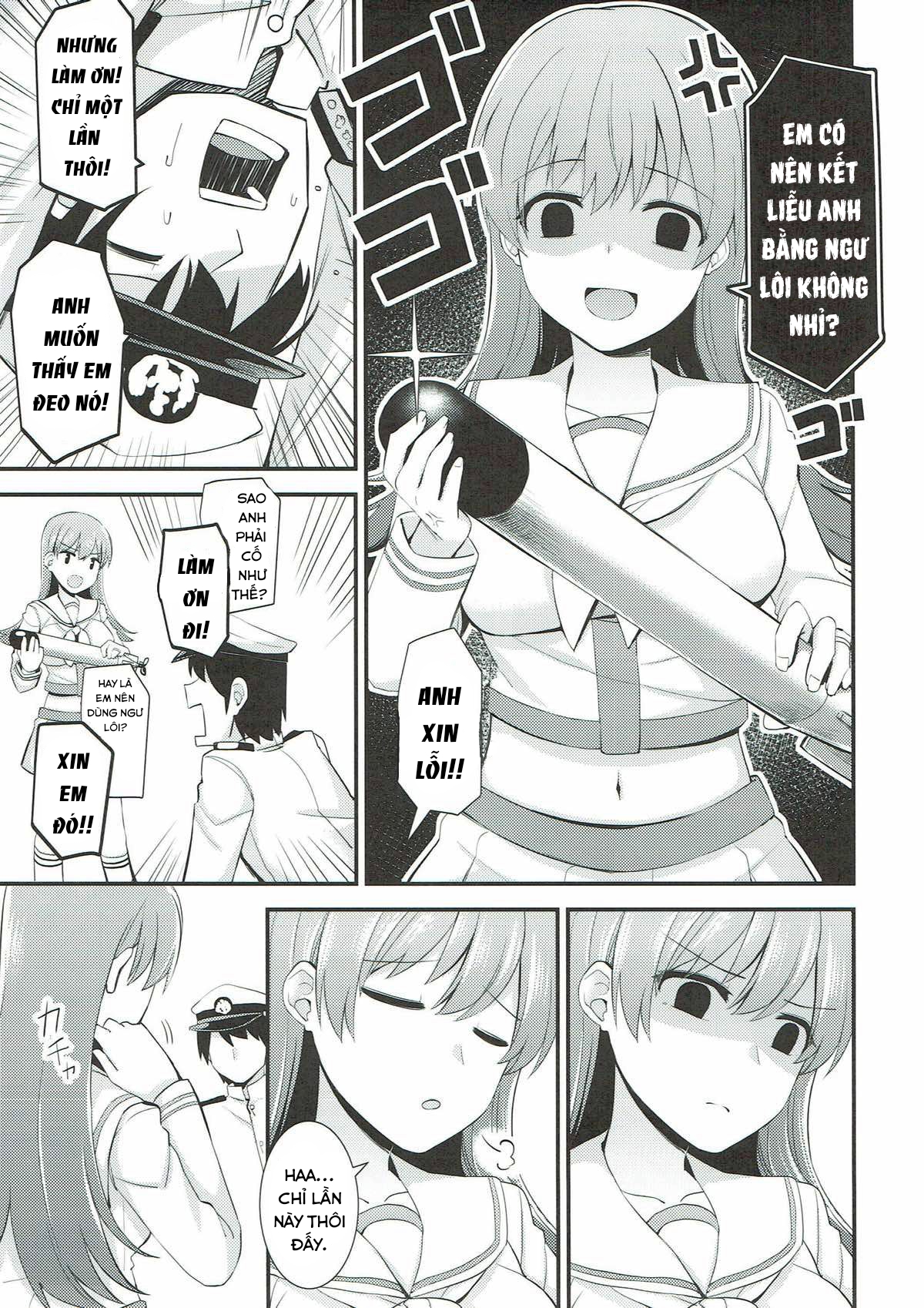 Đọc truyện hentai Ooi! Đeo tai mèo lên đi! (Kantai Collection -KanColle-) - Oneshot