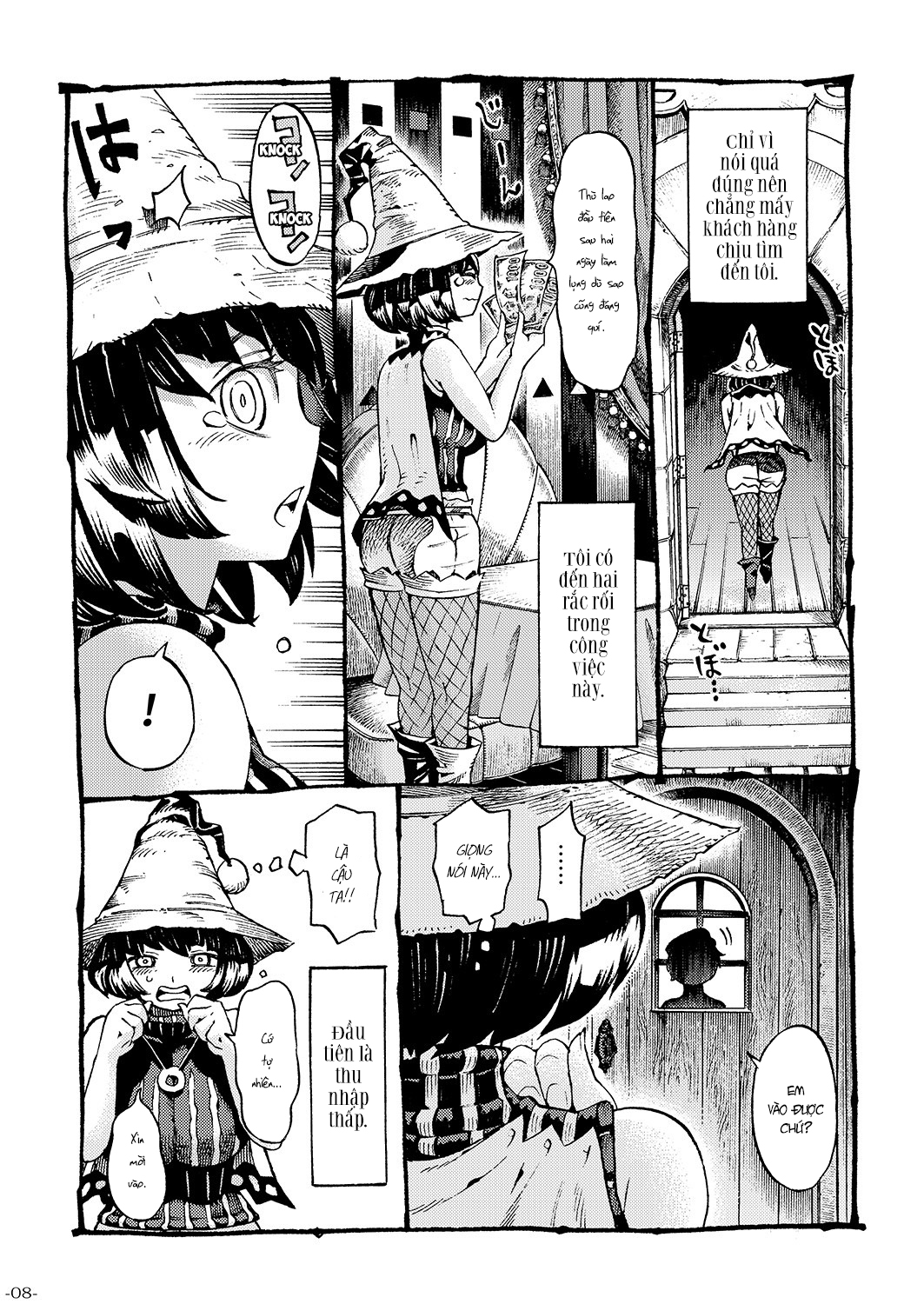 Đọc truyện hentai Chuyện tình cô phù thủy - Chap 1