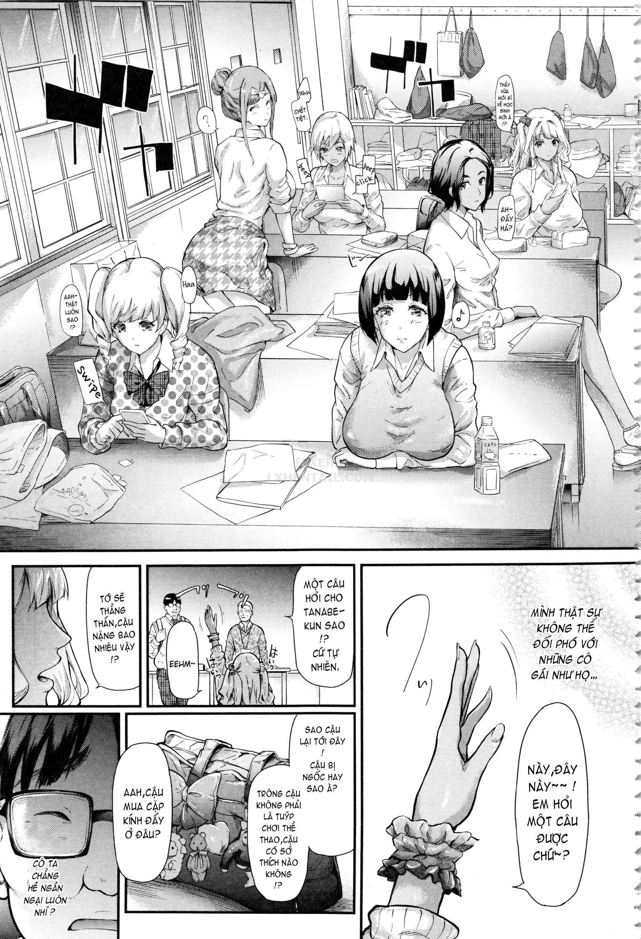 Đọc truyện hentai Gal Tomo Harem - Chap 1