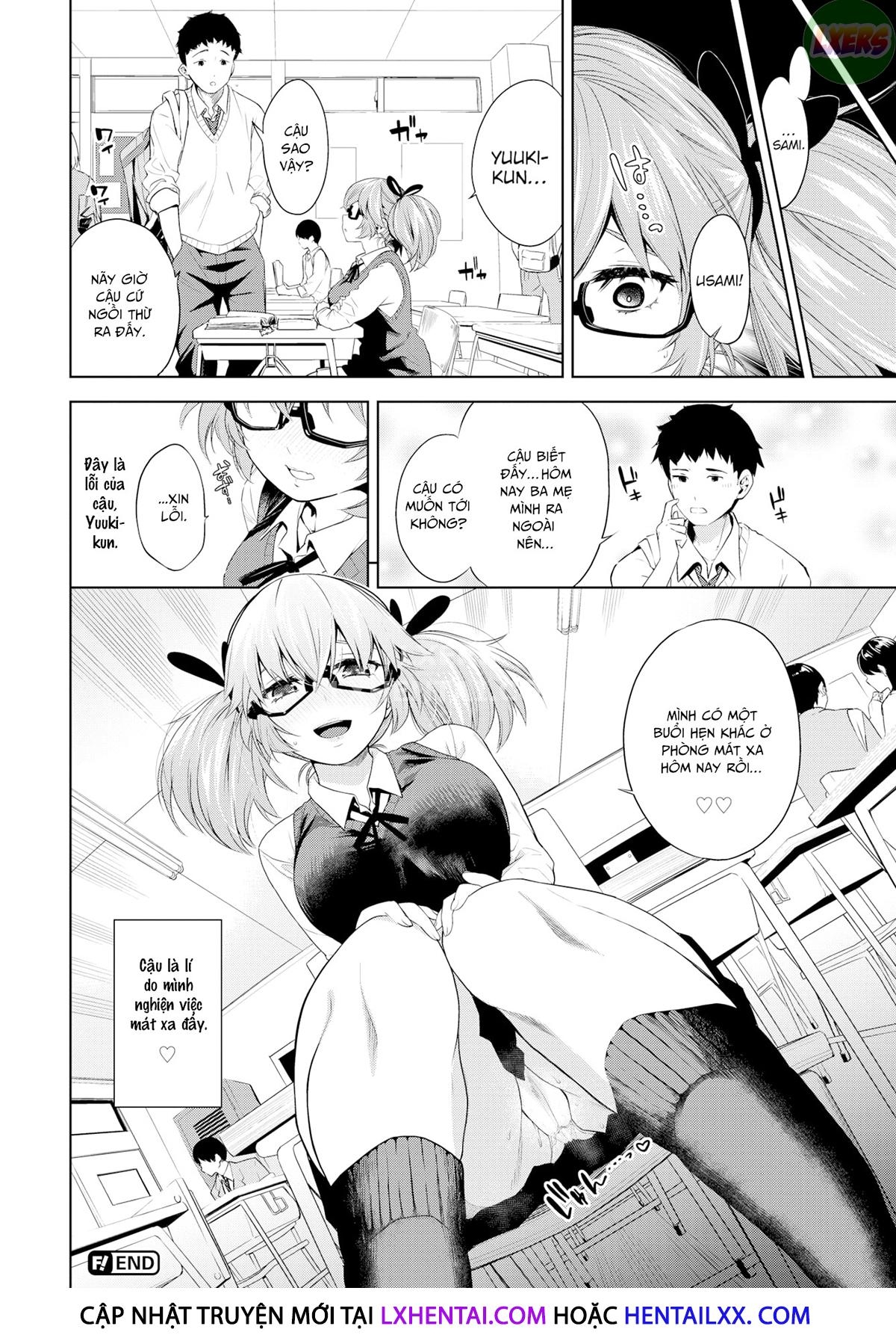 Đọc truyện hentai Usami đi massage giải độc - Oneshot