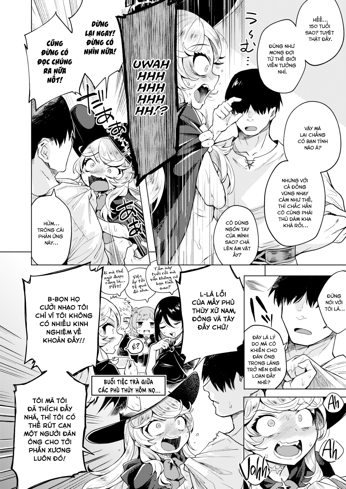 Đọc truyện hentai Khuất phục nữ phù thủy phiền nhiễu này! - Oneshot