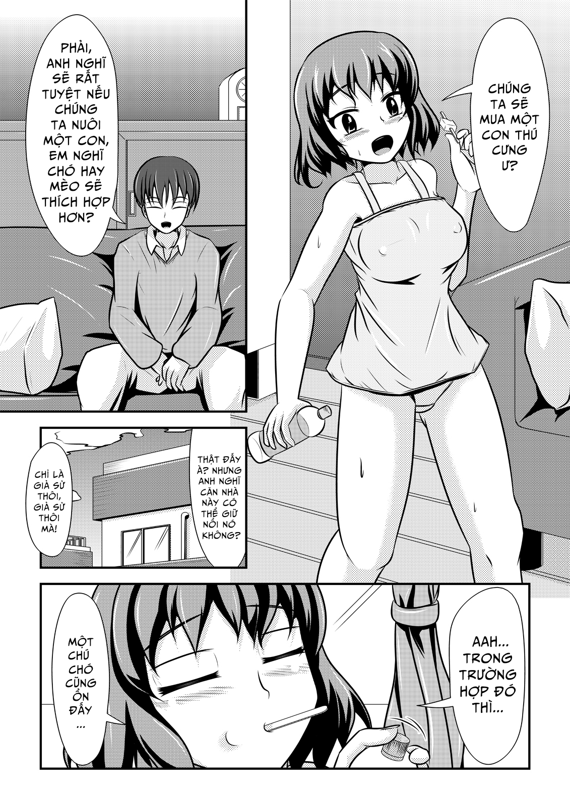 Đọc truyện hentai Hitoinu Banashi Oneshot