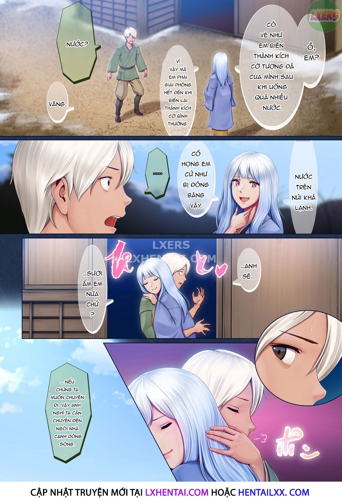 Đọc truyện hentai Setsu, The Yuki-Onna Of The Night ~Warm Her Up Lest She Freeze~ - Oneshot