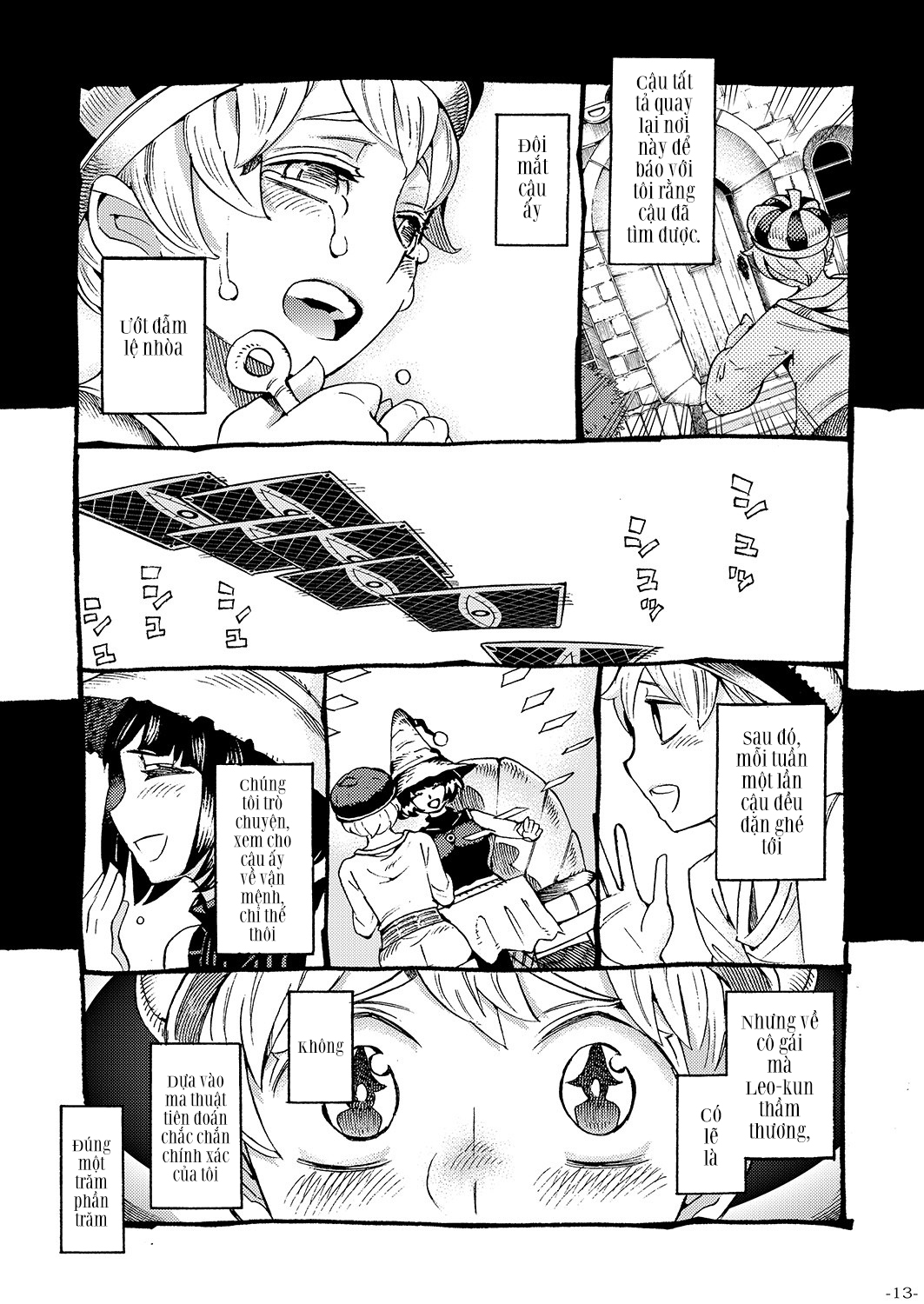 Đọc truyện hentai Chuyện tình cô phù thủy - Chap 1