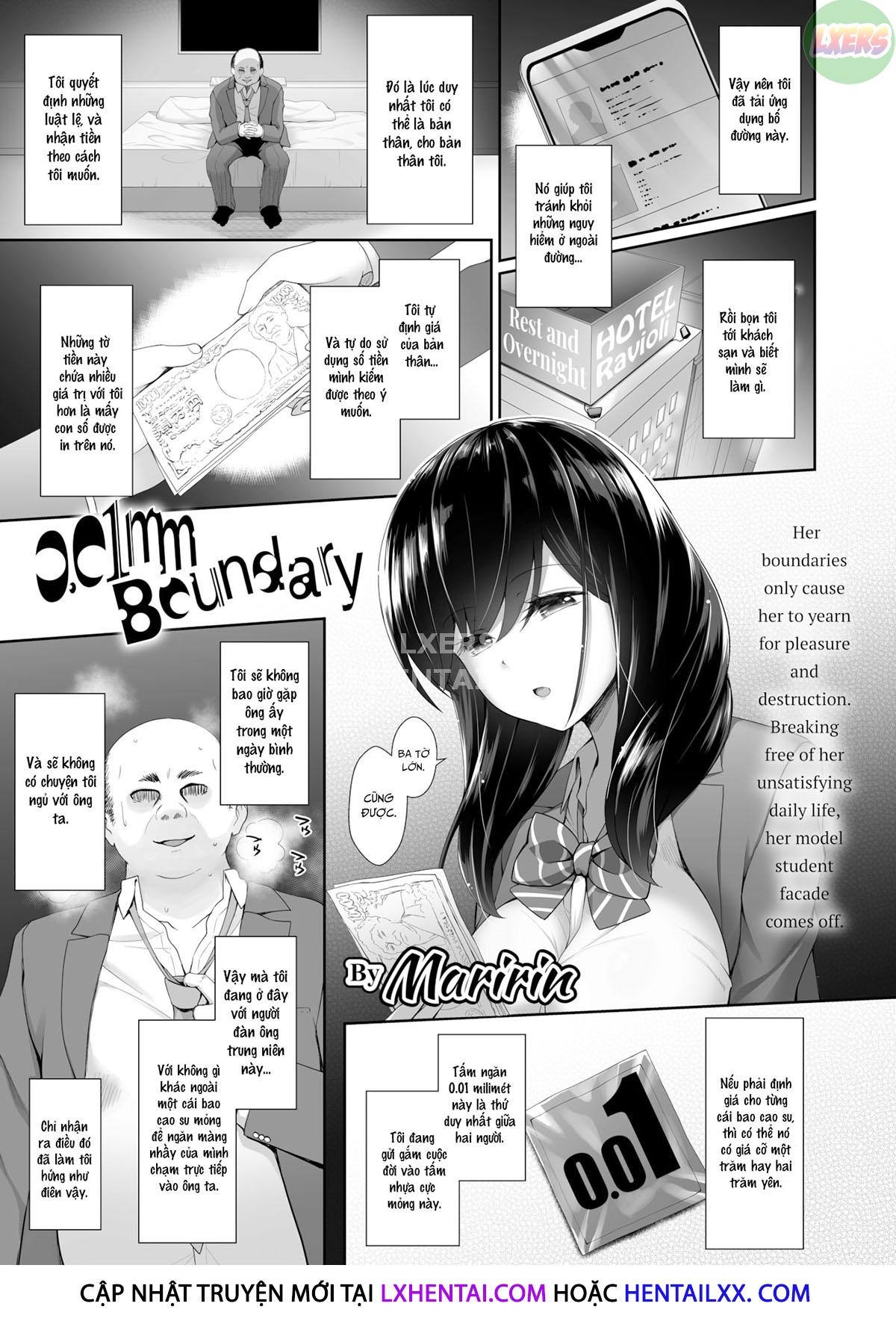 Đọc truyện hentai Ranh giới 0,01mm - Oneshot