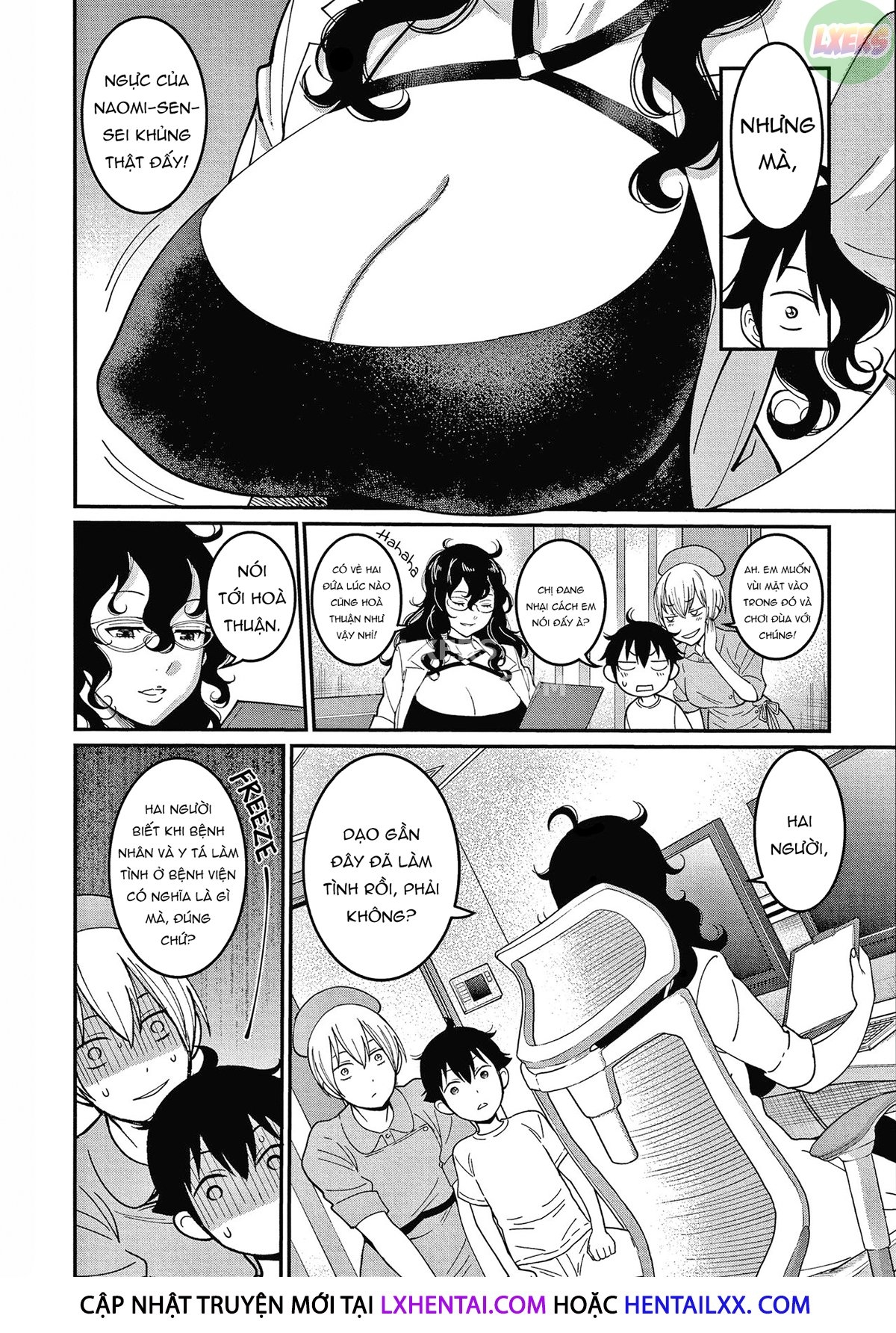Đọc truyện hentai OneShota Ward 24 Hour Care Harem Hospitalization Life - Chap 2