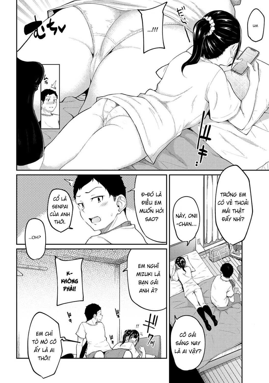 Đọc truyện hentai Tôi cố chịch em gái khi thấy ẻm mặc tạp dề khỏa thân... - Chap 4