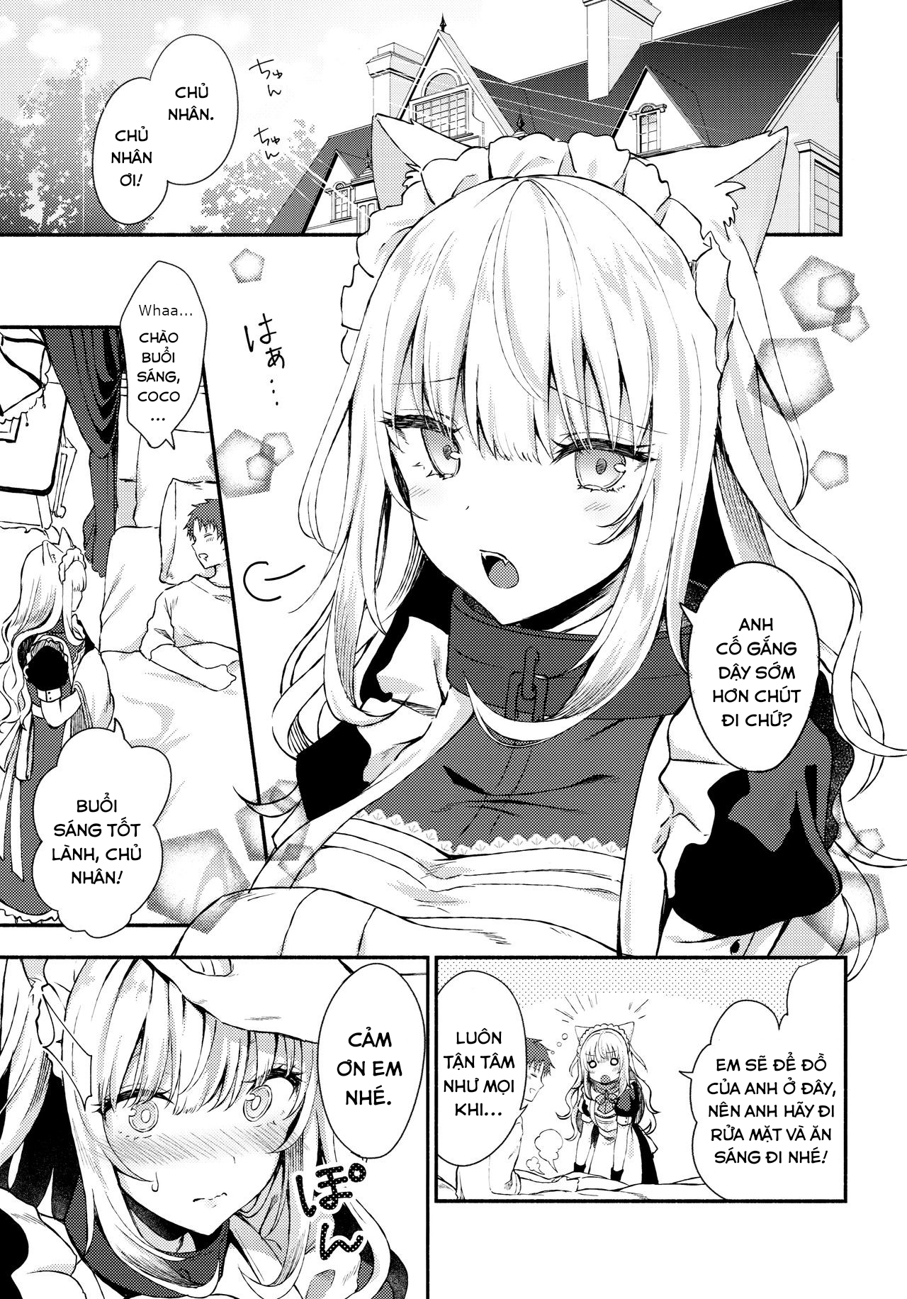 Đọc truyện hentai Nàng mèo hầu gái. - Oneshot