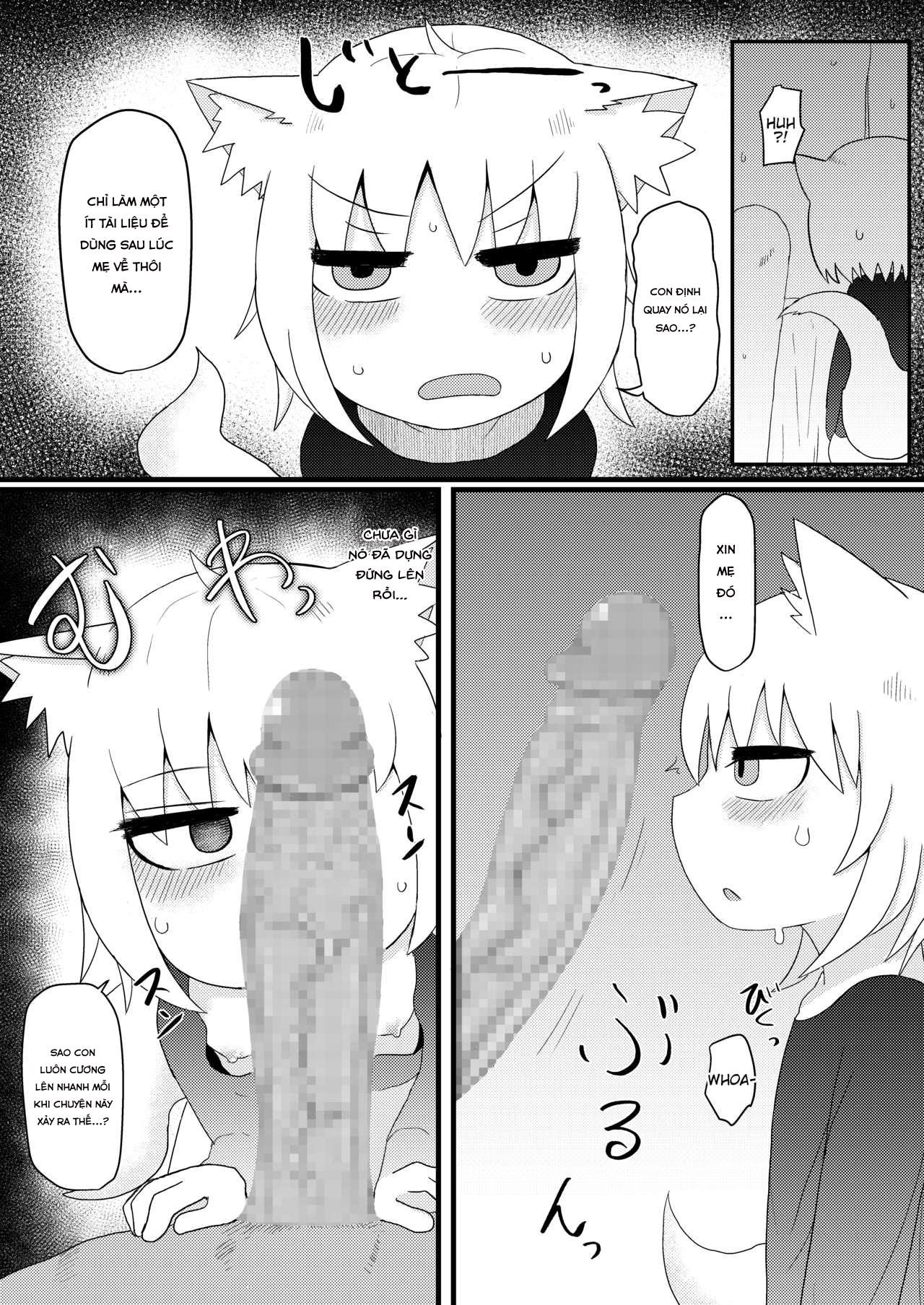 Đọc truyện hentai Loli Baba Okaa-san wa Oshi ni Yowai 4 - Oneshot.