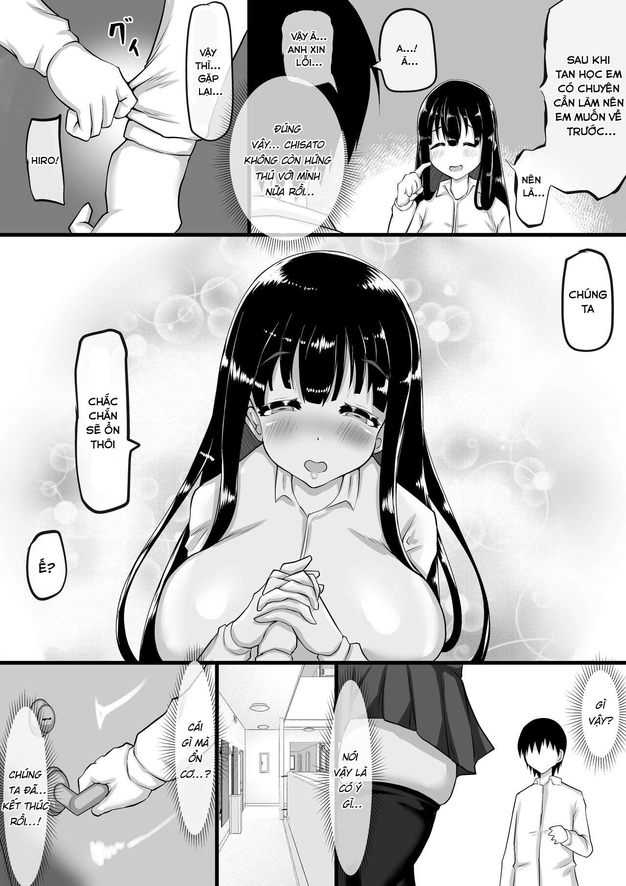 Đọc truyện hentai Kareshi to no Sex ga Jouzu ni Dekinai Watashi ni, Yasashii Oji-san ga Gachi Iki Koubi o Oshiete Kureru. - Chap 5