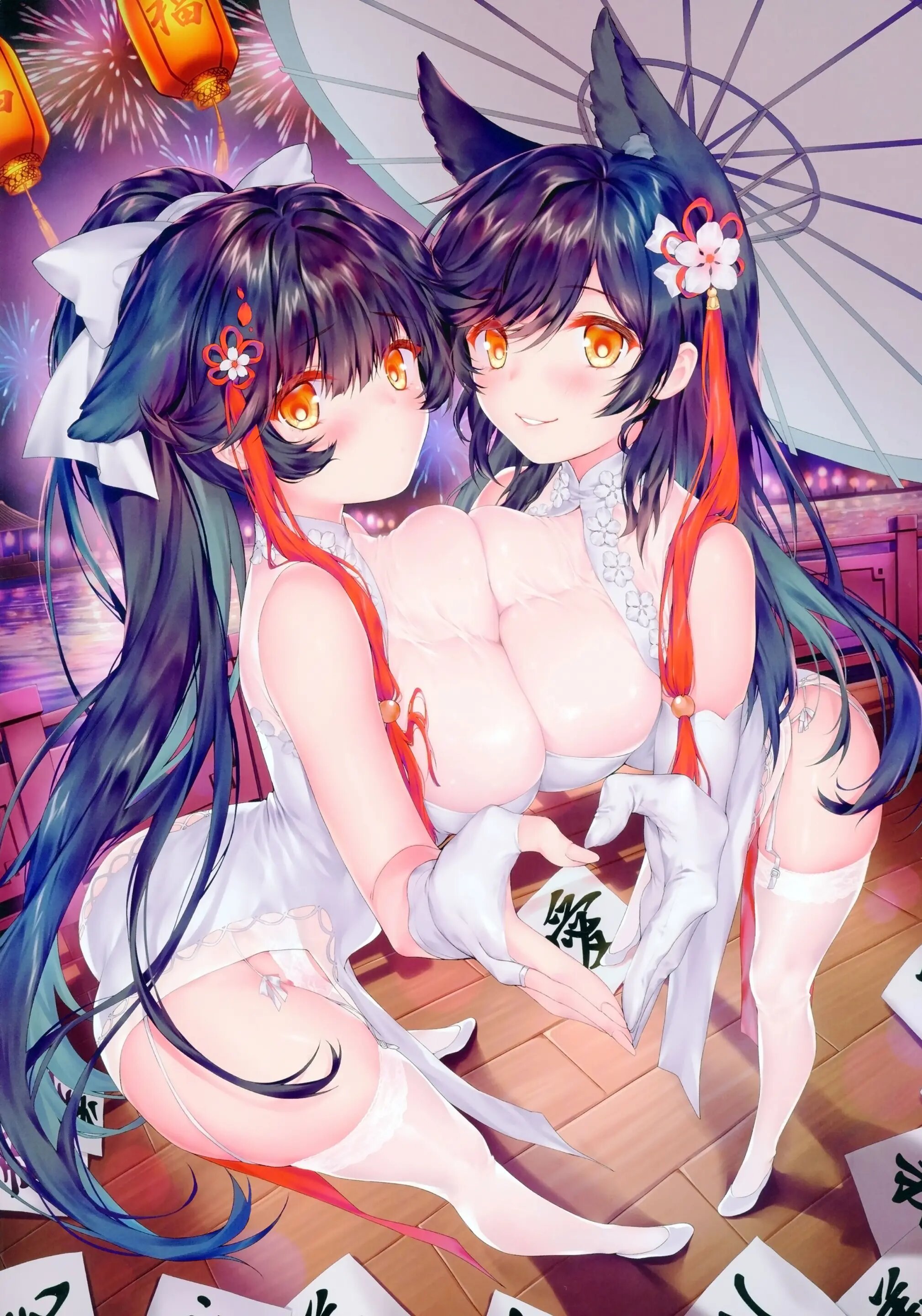 Đọc truyện hentai AzuLan Carnival 14.5 China Fuku Shabaora - Oneshot